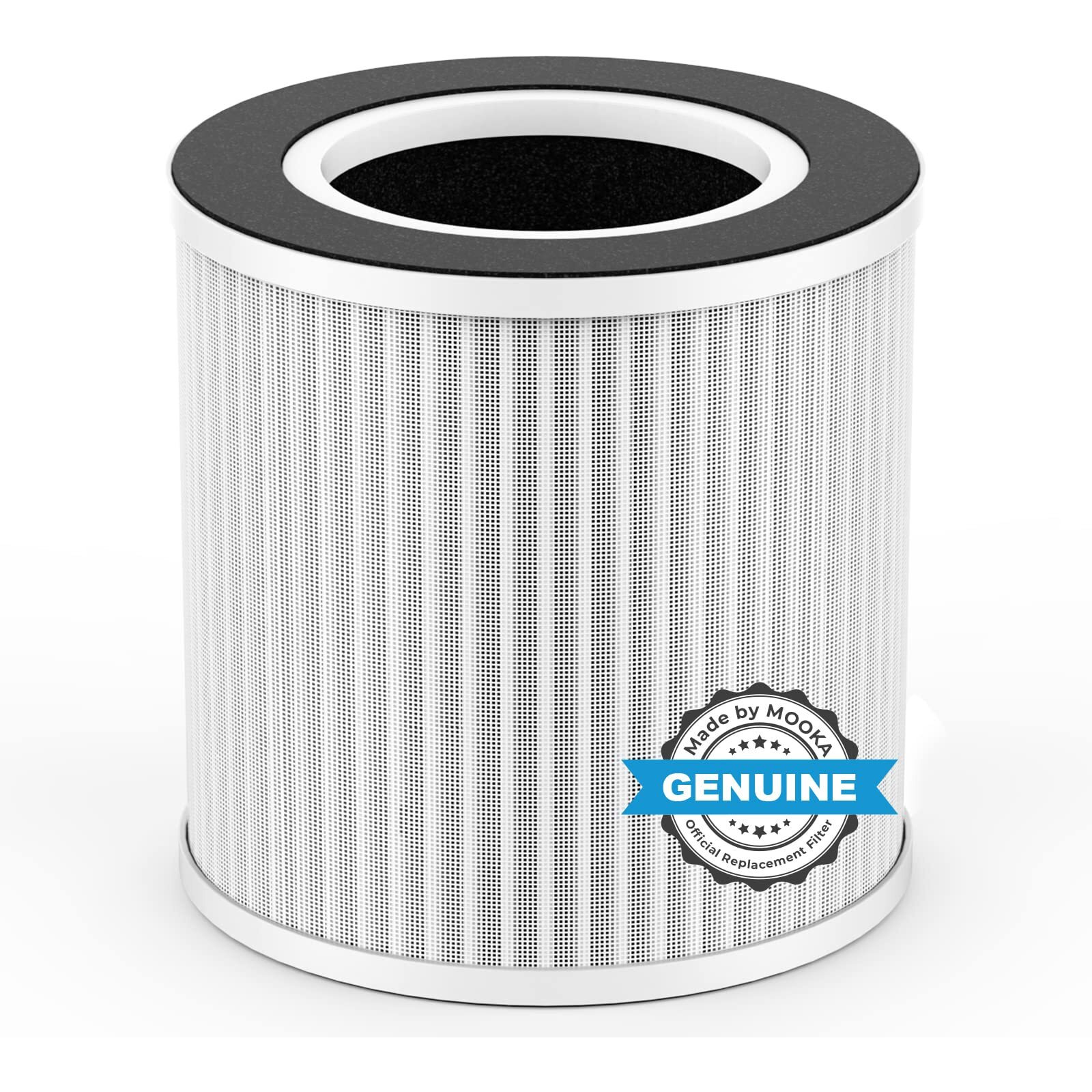 Mooka Official Replacement Hepa Filter For B-D02L Air Purifier (1-Pack)