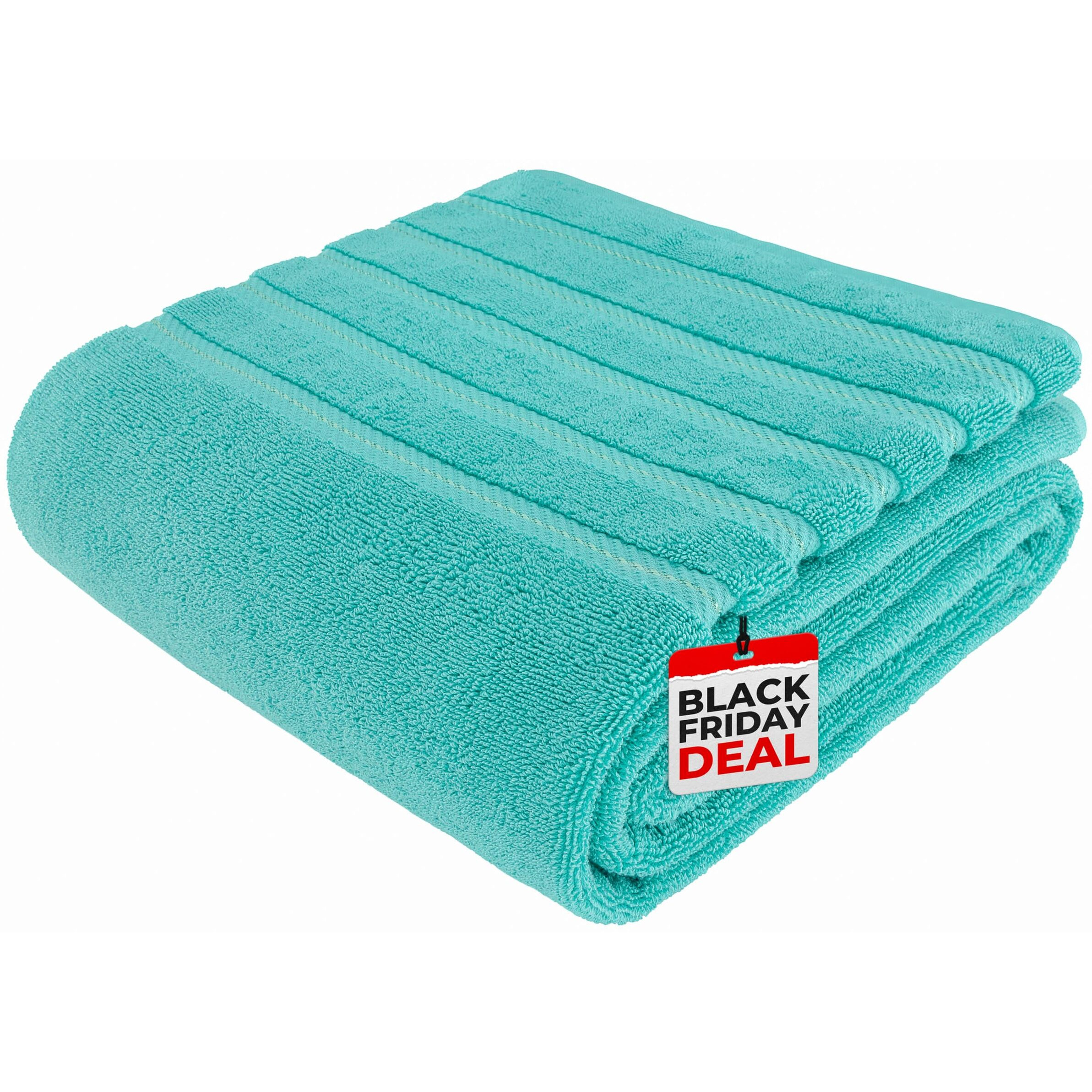 American Soft Linen Jumbo Large Bath Towels, 100% Turkish Cotton Bath Sheet 35 In 70 In, Bath Towel Sheets For Bathroom, Bath Sheet Towels, Turquoise Bath Sheet