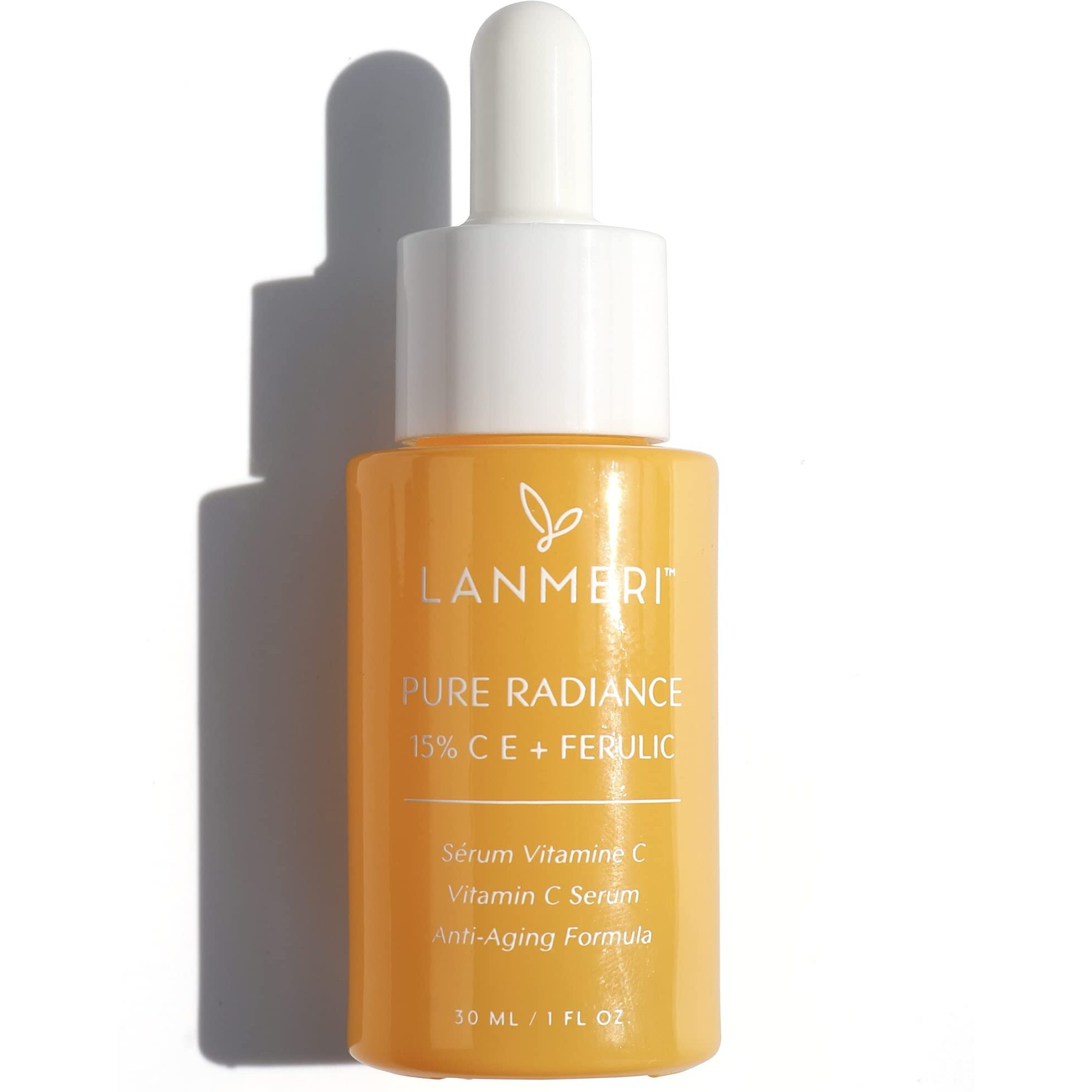 Vitamin C Serum With Ferulic Acid Ce Ferulic Face Serum With 15% Ascorbic Acid, Vitamin E, Hyaluronic Acid - Vit C Serum For Deep Hydration, Brightening, Anti-Aging, Anti Wrinkle, Skin Repair 1 Fl Oz