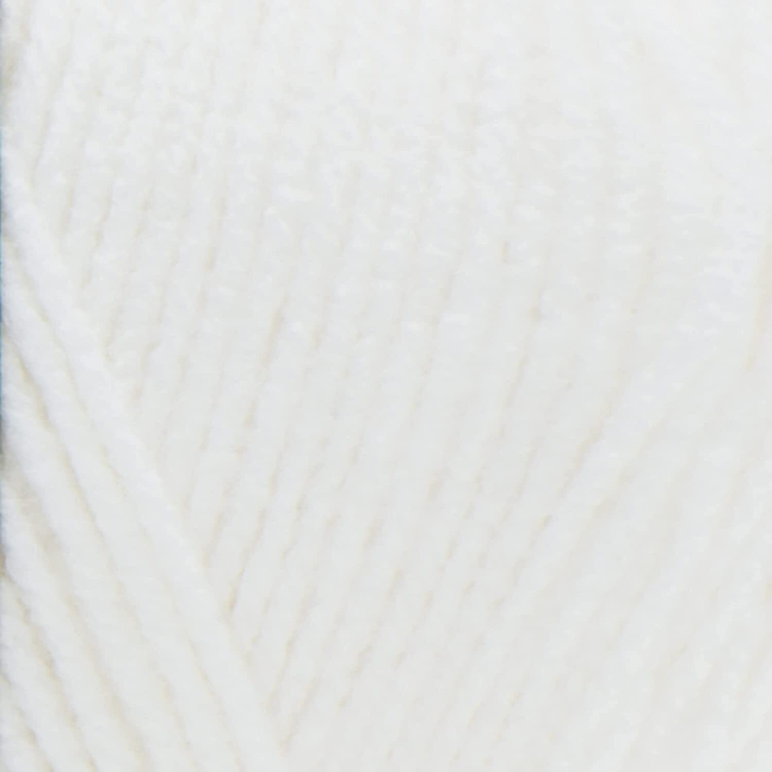 Red Heart Super Saver Yarn, 3 Pack, White 3 Count