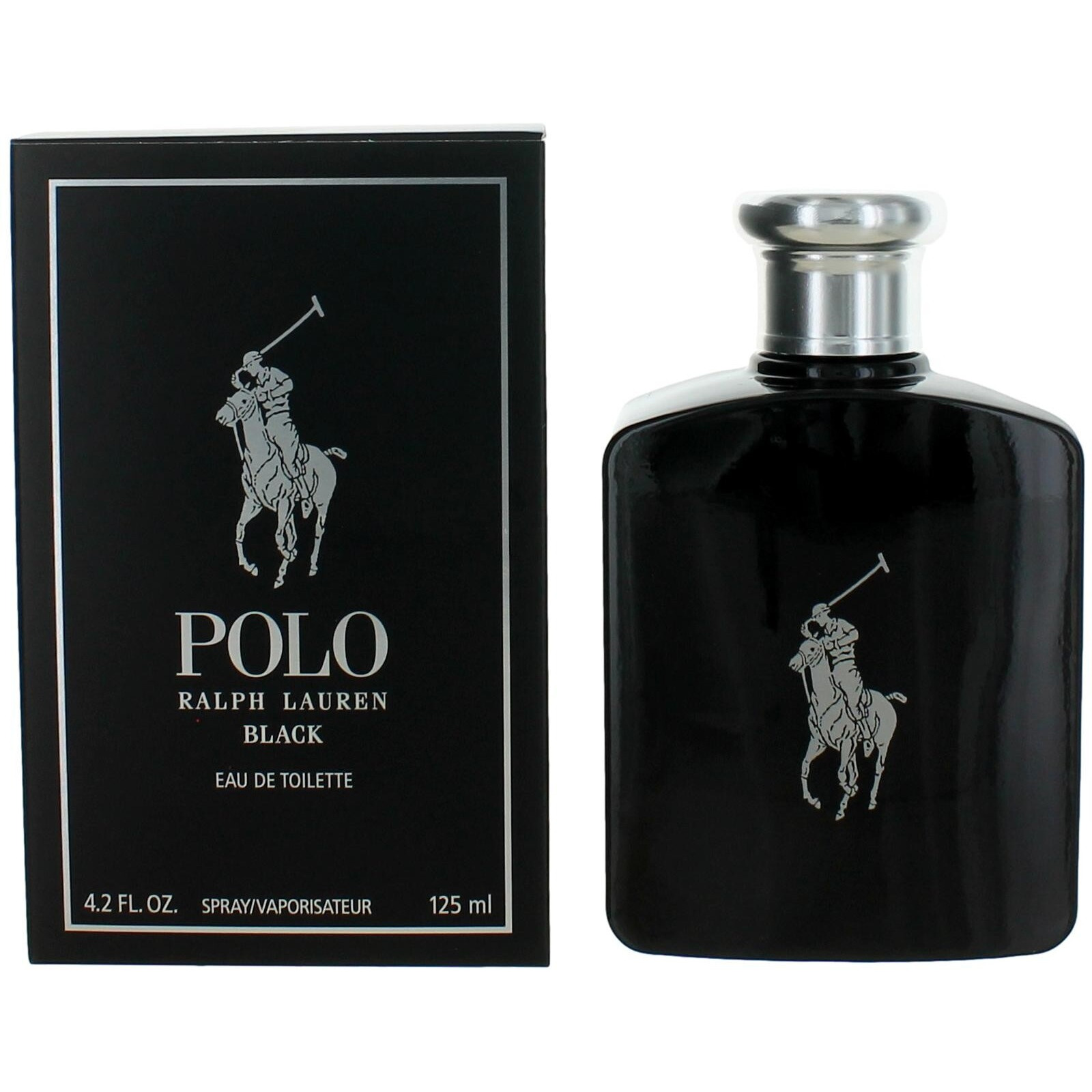 Polo Black By Ralph Lauren, 4.2 Oz Eau De Toilette Spray For Men