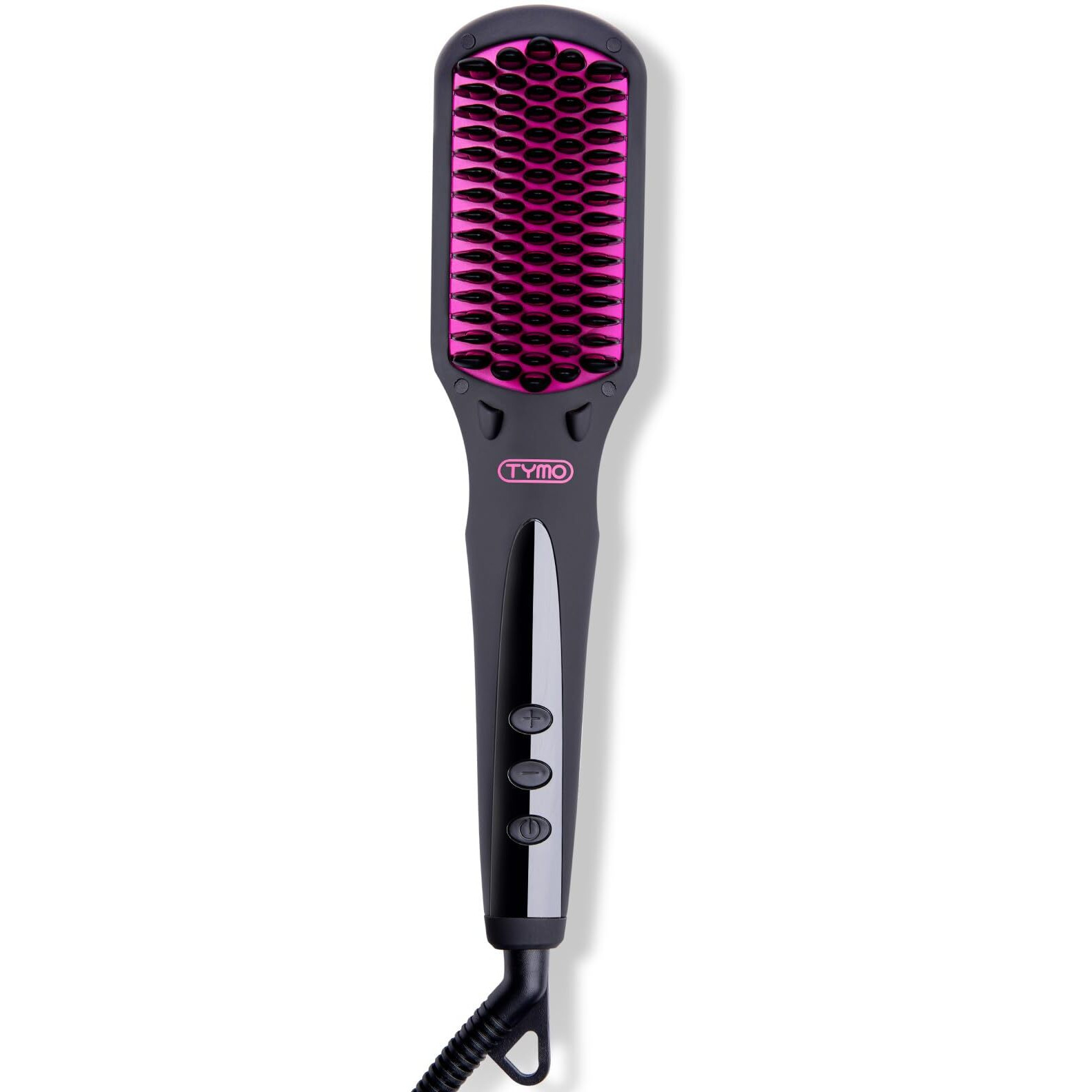 Tymo Ionic Hair Straightener Brush - Enhanced Ionic Straightening Brush With 16 Heat Levels For Frizz-Free Silky Hair, Anti-Scald & Auto-Off Safe & Easy To Use, Straightening Comb For Salon At Home