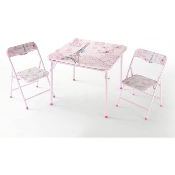 Heritage Kids Paris 3 Piece Table And Chair Set