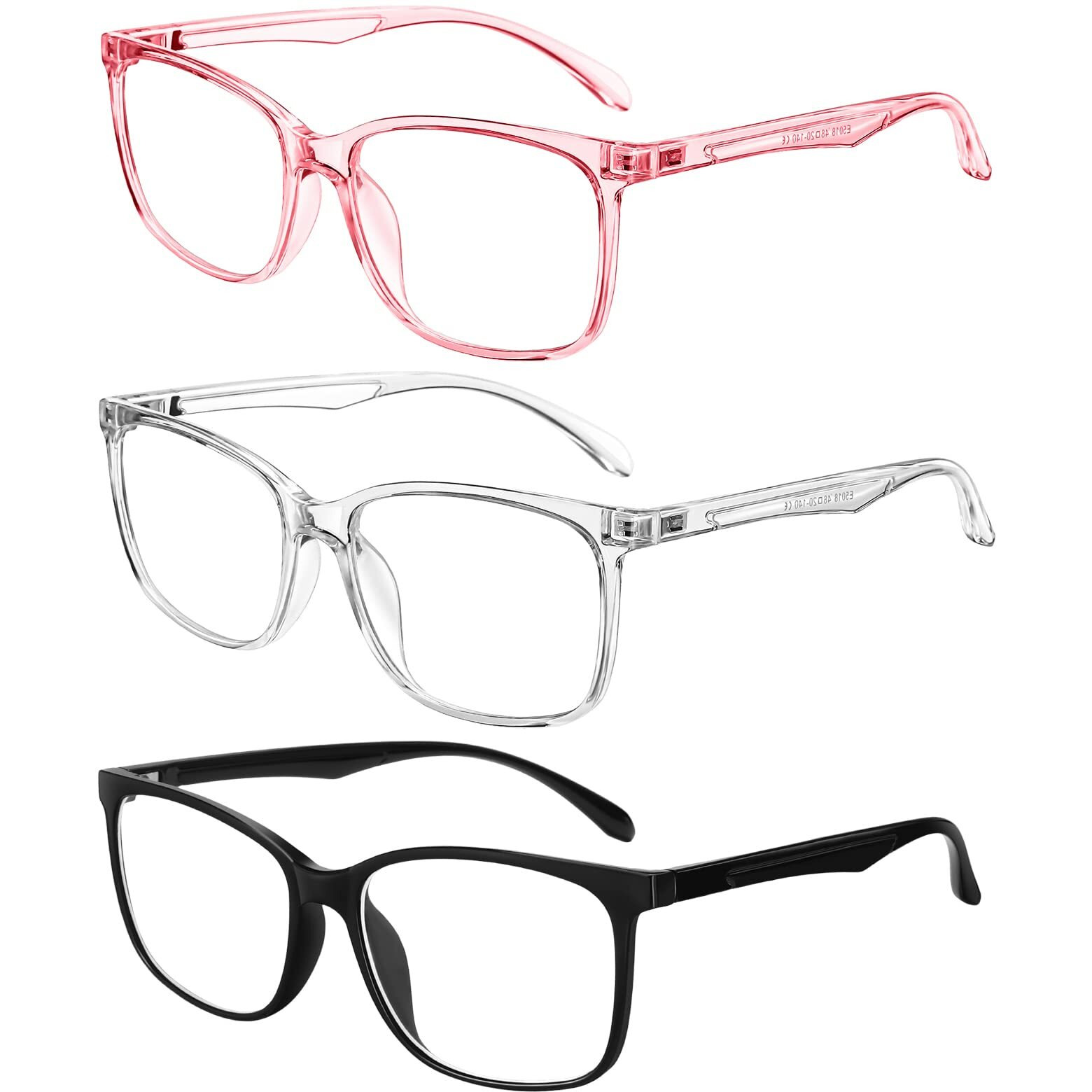 Hunsquer Blue Light Glasses For Women Blue Light Blocking Glasses Men Computer Gaming Blue Screen Glasses Mens Blue Light Blocker Glasses