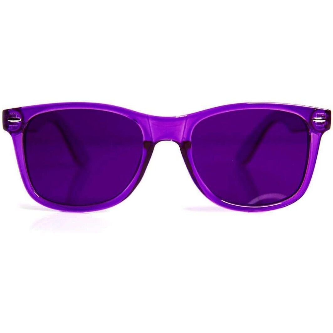 Glofx Violet Color Therapy Glasses Chakra Glasses Chromotherapy Relax Glasses