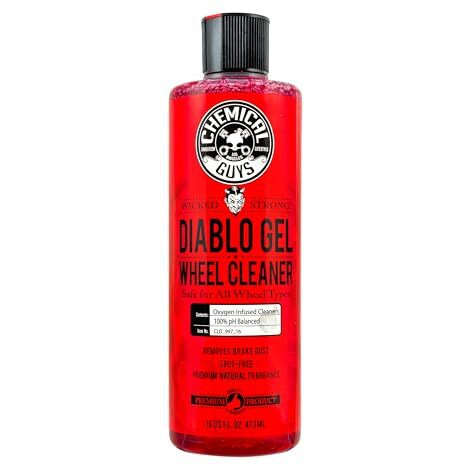 Chemical Guys Cld_997_16 Diablo Gel Oxygen Infused Foam Wheel And Rim Cleaner, Concentrated (Safe On All Wheel & Rim Finishes), For Cars, Trucks, Suvs, Motorcycles, Rvs & More 16 Fl Oz