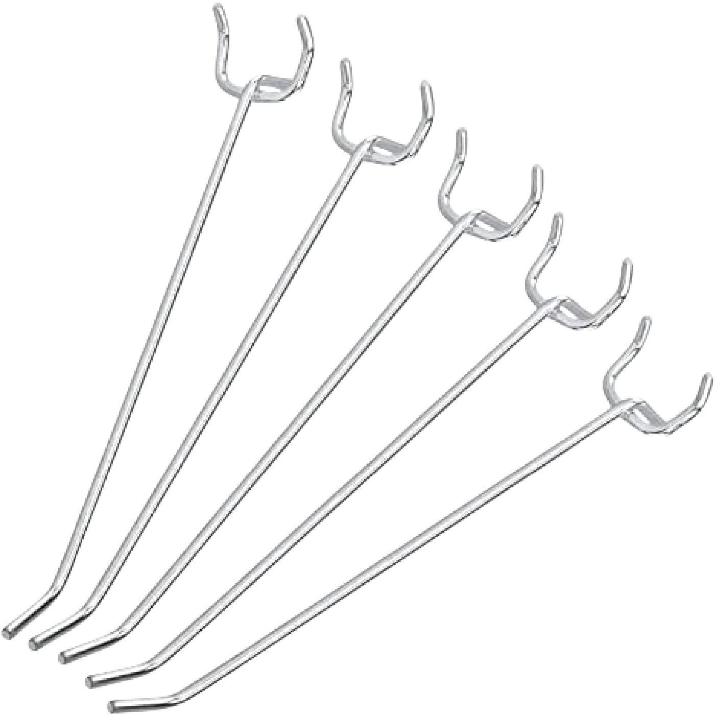 Neiko 53102A 6 Pegboard Hook Organizer Kit, 50 Pack, Hanging Hooks Set For Garage Organization, Great For Wall Hanging And Shelving, Tool Storage, Craft Organizing