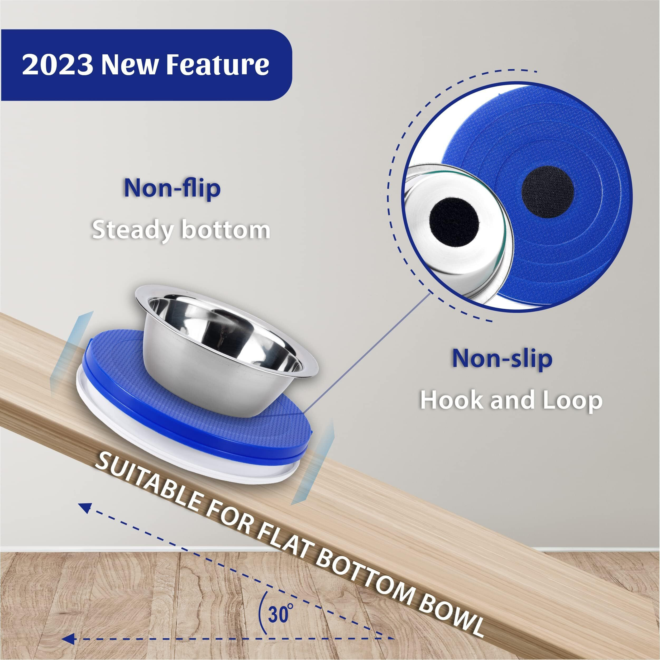 Soulthink Ant Proof Cat Dog Bowl Tray - New Innovation Anti Ant Pet Food Dish Indoor No Chemical No Water Needed Different From Traditional Ant Trap (Royal Blue)