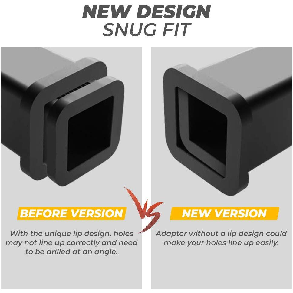 Bougerv Trailer Hitch Adapter Receiver 2-1/2 Inches(Class V) To 2 Inches(Class Iii And Iv) Hitch Receiver Reducer 2.5 Inches To 2 Inches Sleeve Receiver Adapter