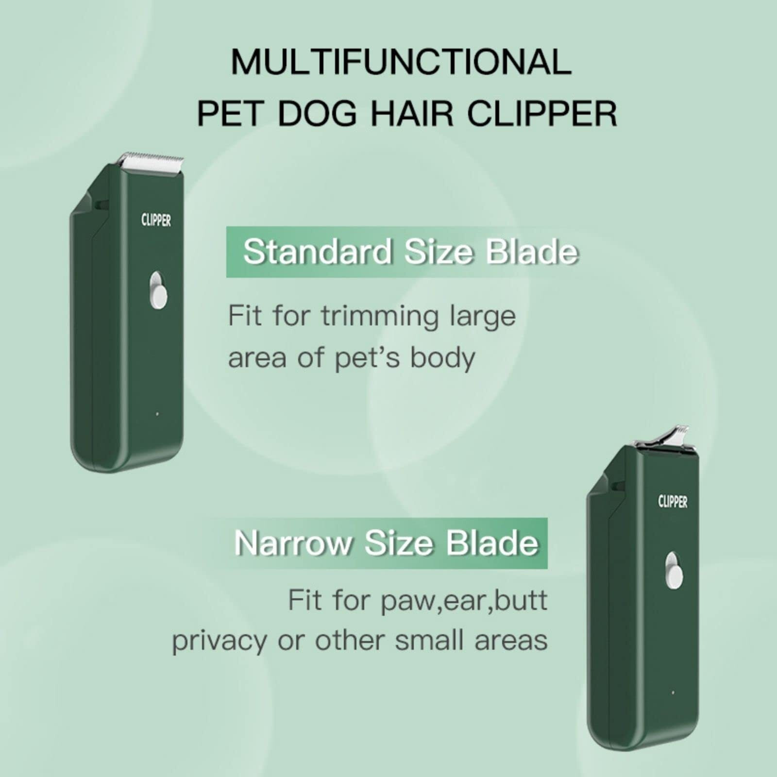 Dog Cat Home Hair Waterproof Clipper Portable Electric Usb Rechargeable Pet Grooming Tools Low Noise Shaver Cordless Trimmer For Small And Large Pets