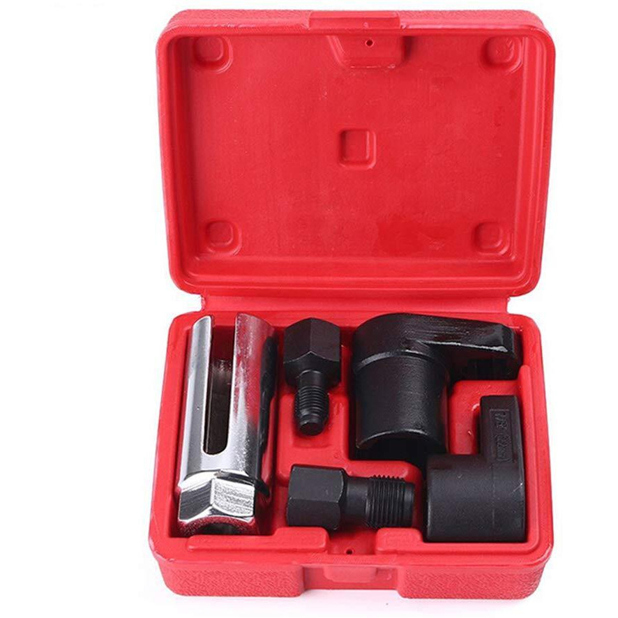 Gohawkteq Automotive Oxygen Sensor Socket Removal Tool Wrench And Thread Chaser Set 5Pcs