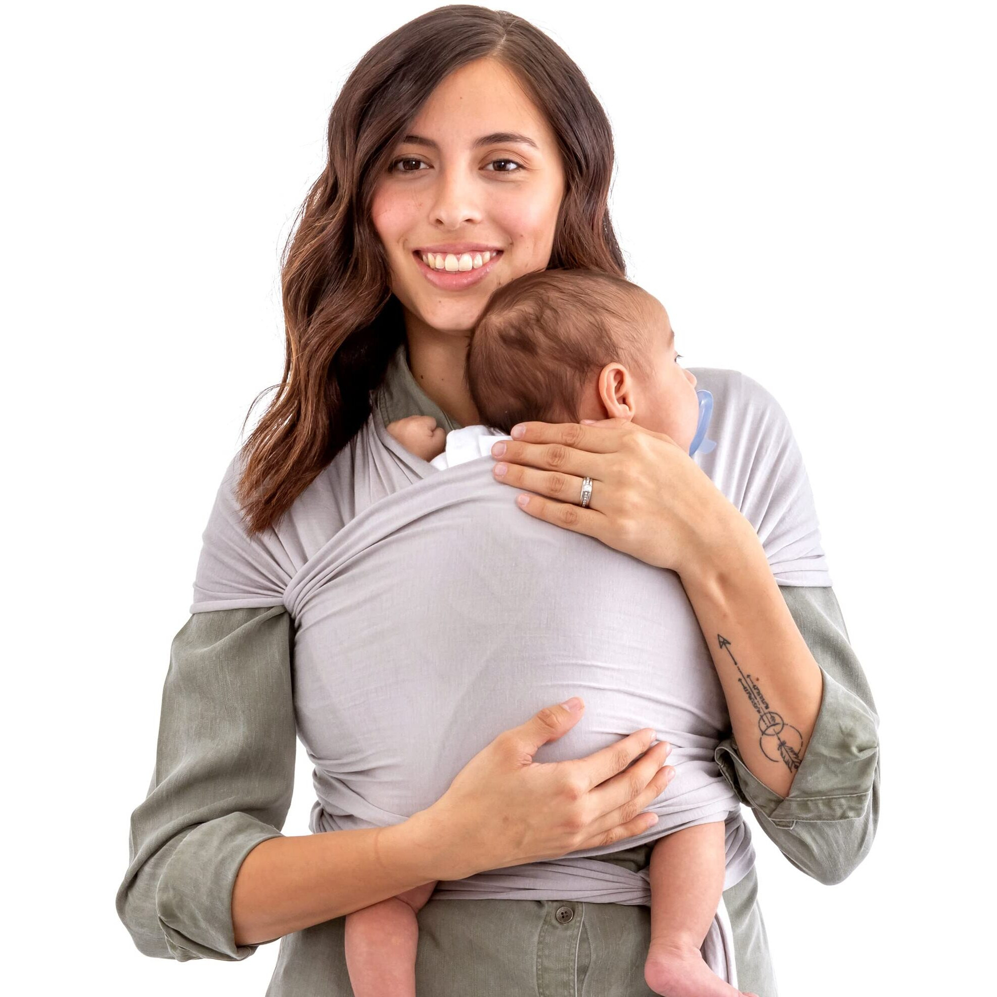 Weesprout Baby Wraps Carrier - Perfect Baby Carrier Wrap Sling For Newborn And Infant, Enhances Baby Bonding, Soft And Breathable, Ideal For Babywearing