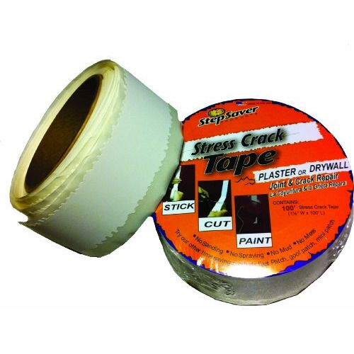 Stepsaver Products Self Adhesive Stress Crack Tape (1.25'' X 100' Smooth Roll) Item 7100