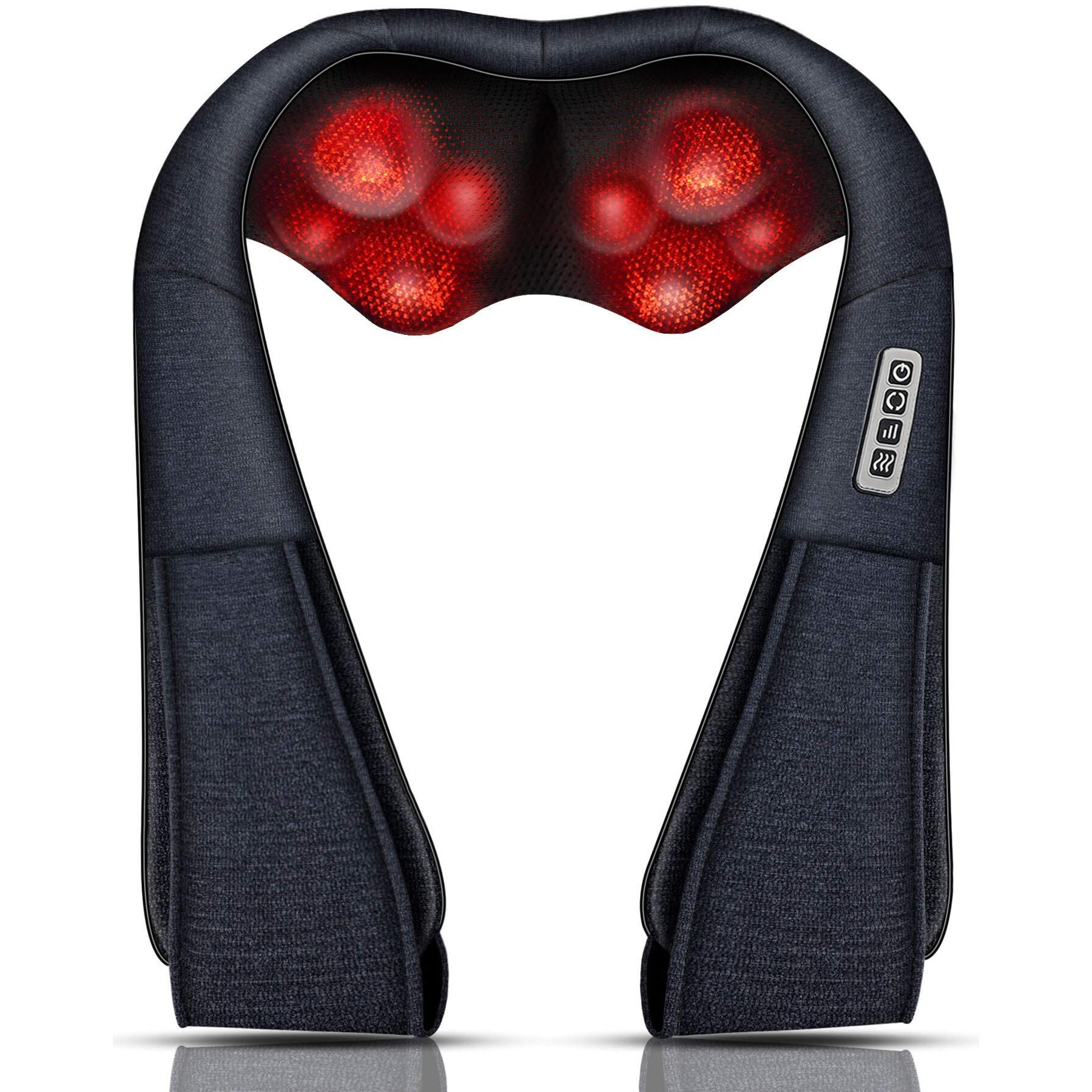 Mo Cuishle Neck Massager, Back Massager With Heat, Shiatsu Shoulder Massager For Neck Pain Back Pain Relief,Massager Neck Gifts For Thank You & Appreciation, Birthday, Relatives & Family, Anniversary