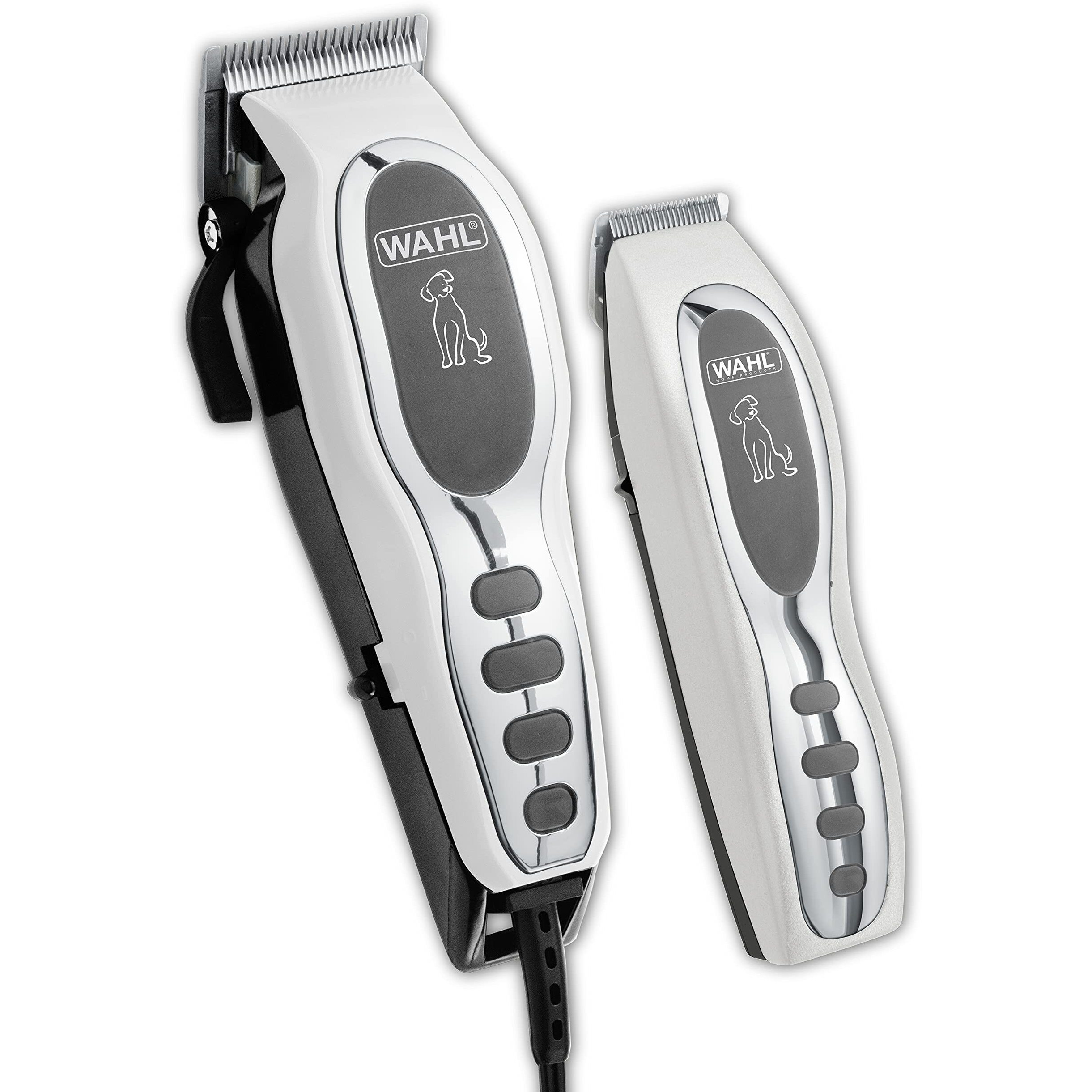 Wahl Pet-Pro Corded Clipper & Battery Trimmer Pet Grooming Combo Kit For Dogs With Light To Thick Coats, The Brand Used By Professionals - Model 9284