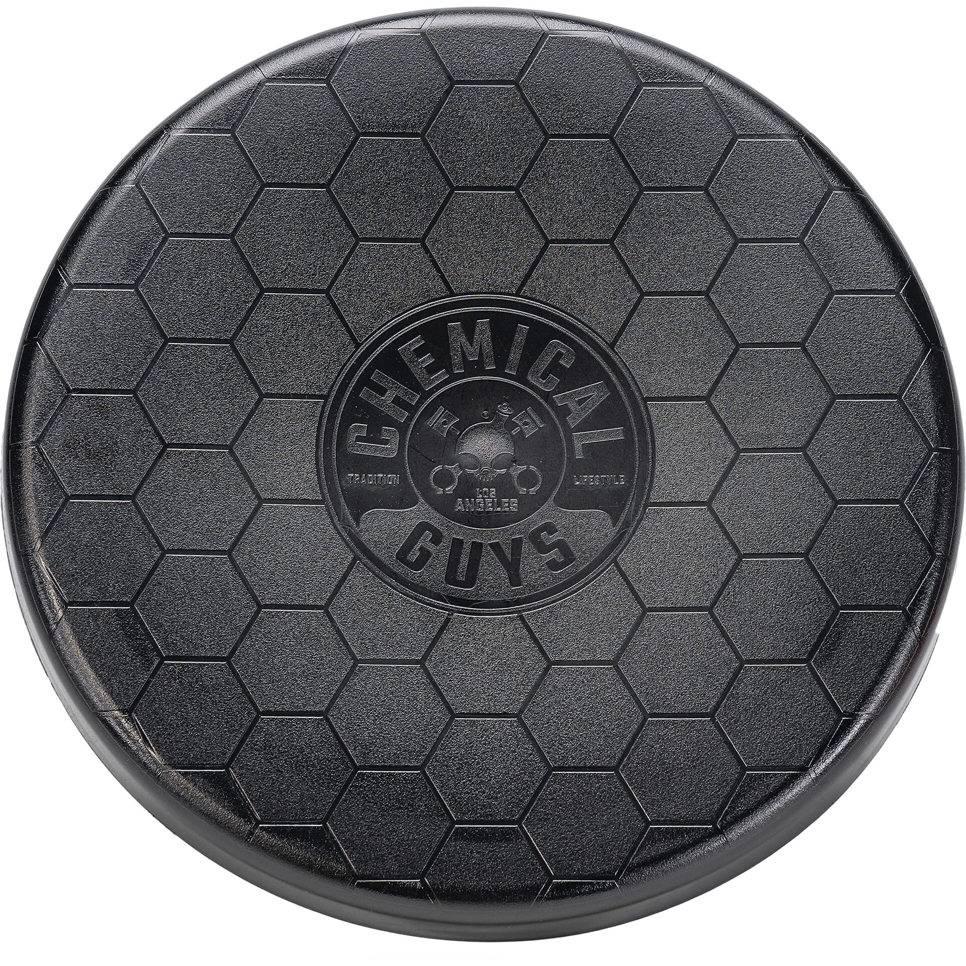 Chemical Guys Iai519 Car Wash Bucket Lid, Black (Can Be Used As Seat, Storage, Etc) - Fits Chemical Guys Bucket & Other Standard Buckets Bucket Not Included