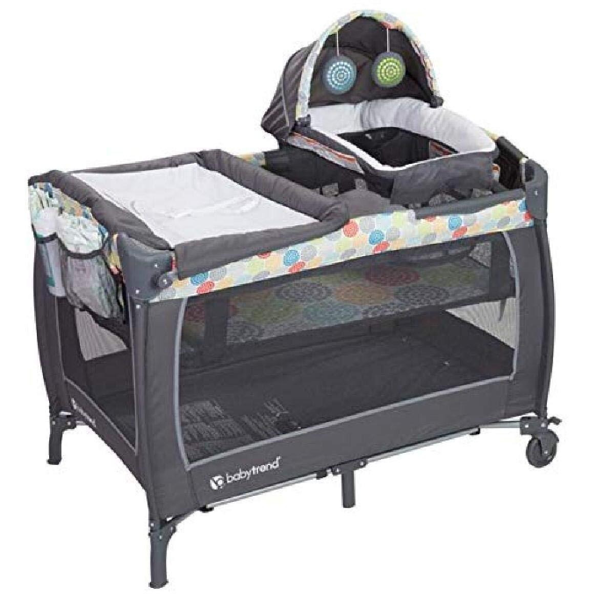 Baby Trend Lil' Snooze Deluxe Ii Nursery Center Playard, Funfetti