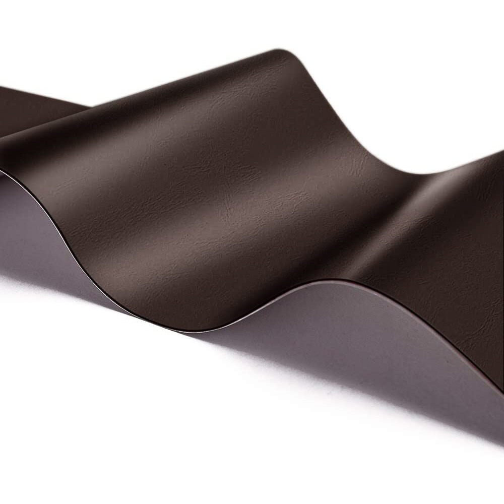 Leather Repair Patch Kit Dark Brown 3 X 60 Inch Leather Repair Tape Self Adhesive For Furniture, Couch, Sofa, Car Seats, Computer Chair, First Aid Vinyl Repair Kit
