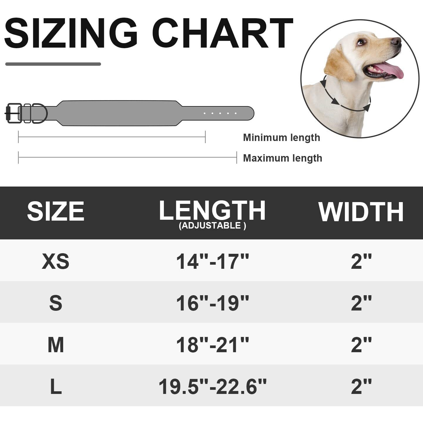 Epesiri Adjustable Wide Spiked Dog Collar, Mushroom Rivet Pu Leather Cat Dog Collars, Durable Spike Studded Pet Collar For Small Medium Large Breed, Pitbull Mastiff Bulldog Pugs Husky Rottweiler Black