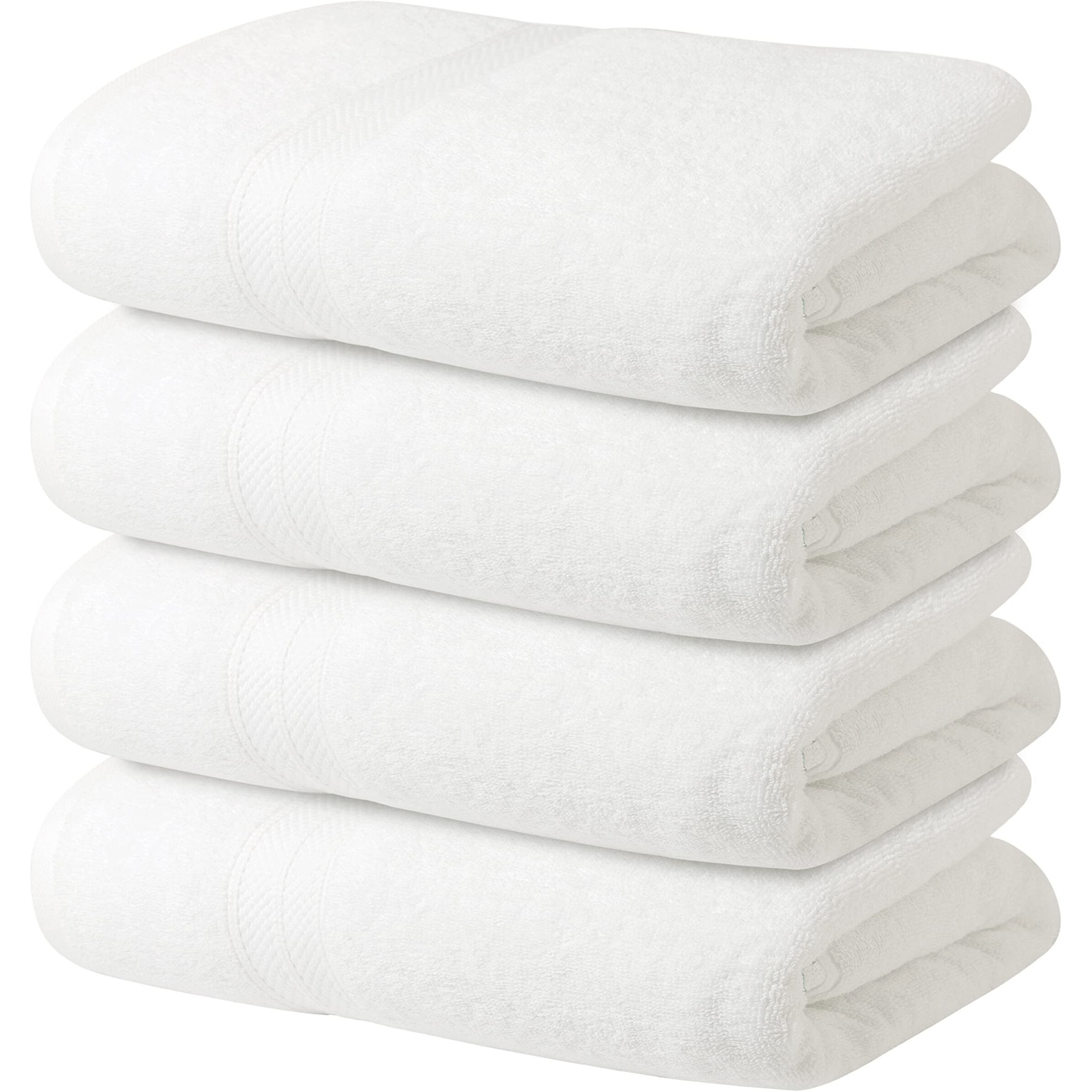 Avalon Towels Bath Towels 100% Cotton Towels, 27X54 Inches, Highly Absorbent And Lightweight, Quick Drying, Soft Towels, Perfect Bathroom Towels For Daily Use