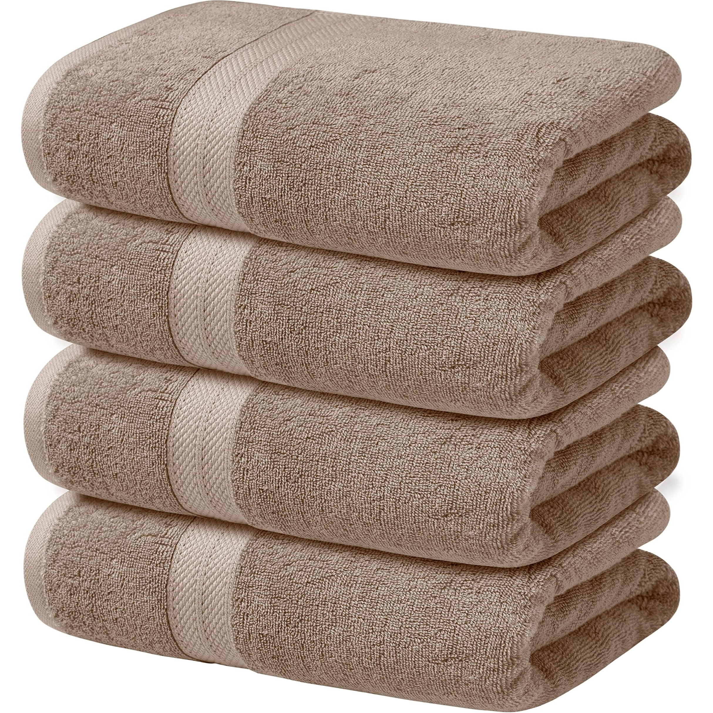 Avalon Towels Bath Towels 100% Cotton Towels, 27X54 Inches, Highly Absorbent And Lightweight, Quick Drying, Soft Towels, Perfect Bathroom Towels For Daily Use