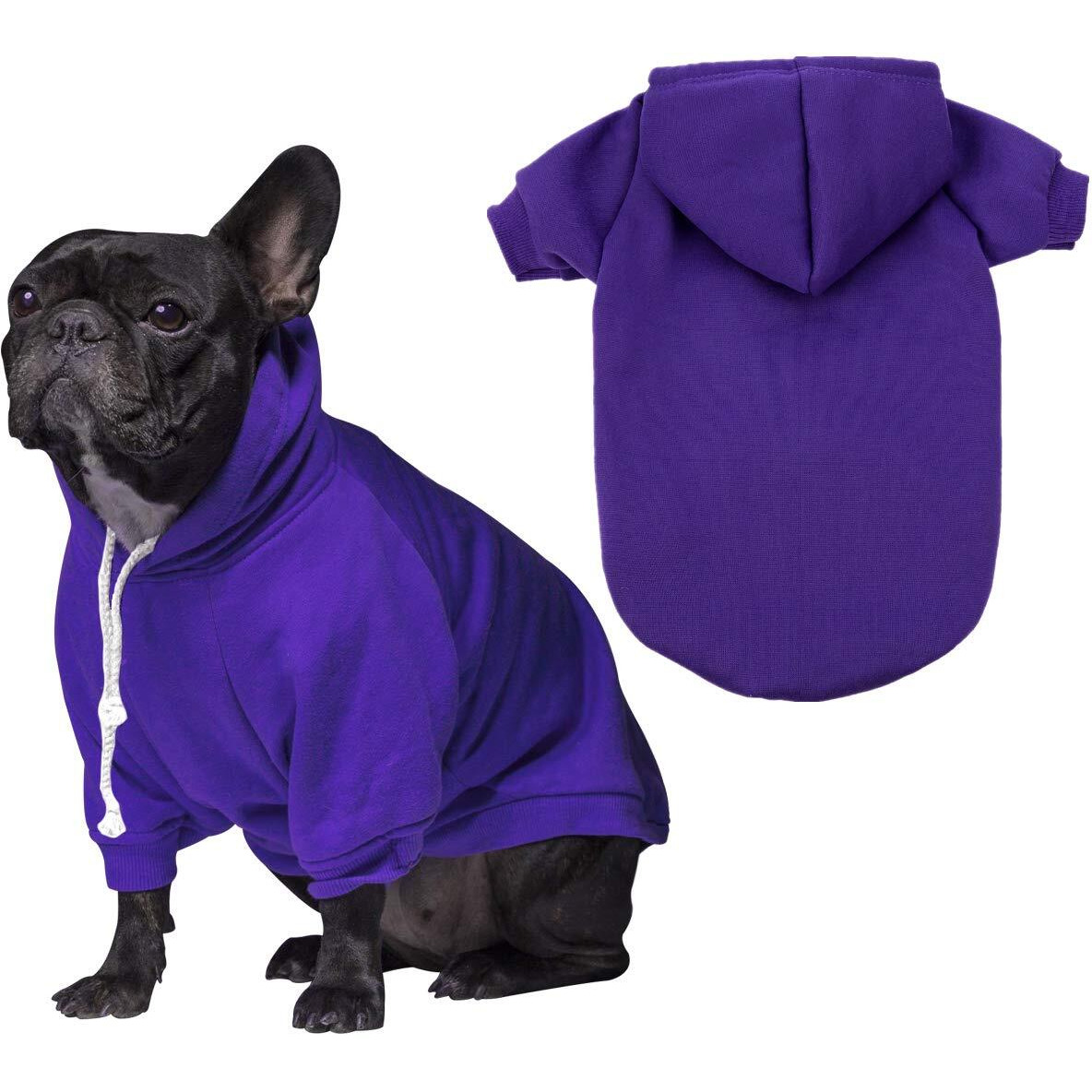 Blank Dog Sweatshirt Pet Hoodie For Medium Dogs Doggie Clothes