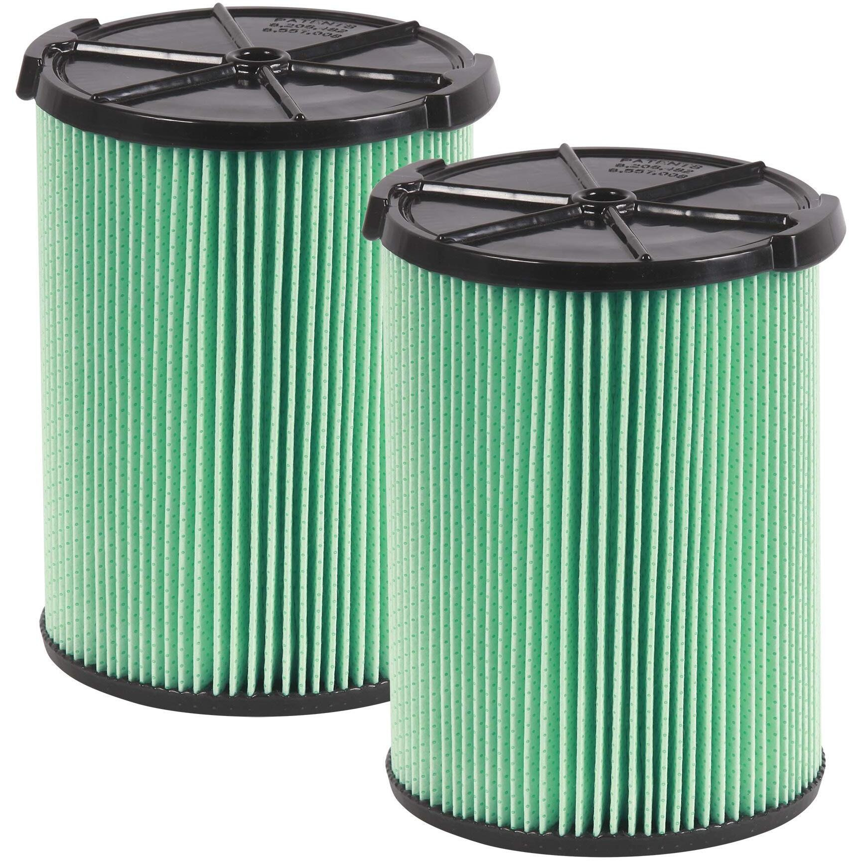 Workshop Wet/Dry Vacs Vacuum Filters Ws23200F2 Hepa Media Filter For Shop Vacuum Cleaner (2Pk - Hepa Media Filter For Wet/Dry Vacuum Cleaner) Fits Workshop 5-Gallon To 16-Gallon Shop Vacuum Cleaners