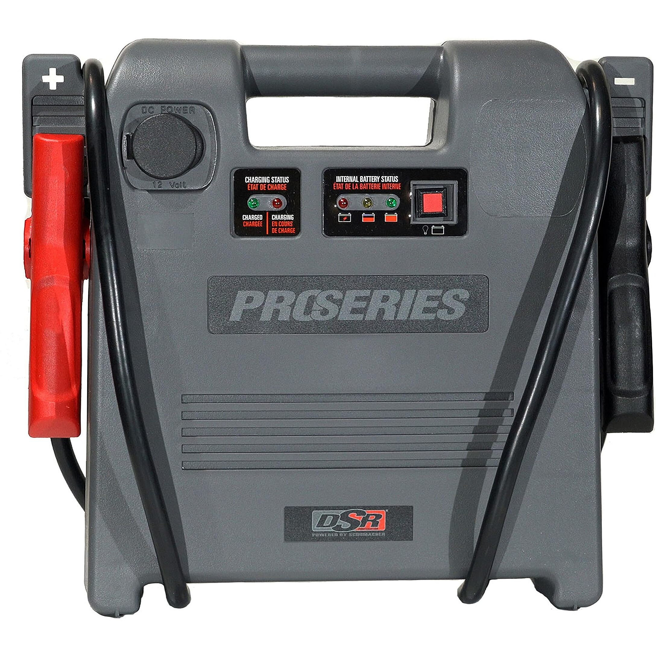 Schumacher Dsr119 Dsr Proseries Rechargeable Agm Jump Starter - 1800A, 12V - With 12V Dc Power Port