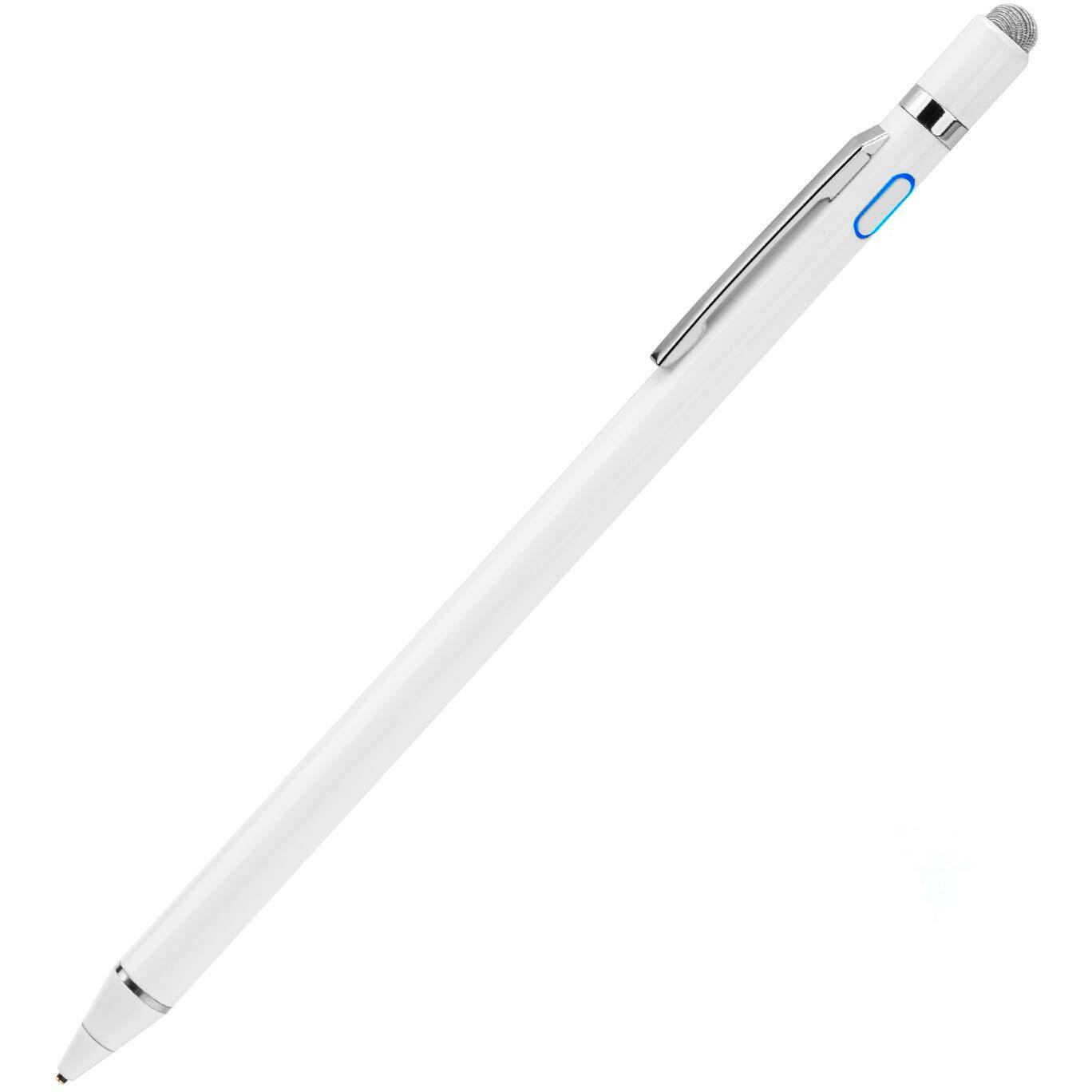 Stylus For Dell 2 In 1 Laptop Pen, Edivia Digital Pencil With 1.5Mm Ultra Fine Tip Penicl For Dell 2 In 1 Laptop Stylus, White