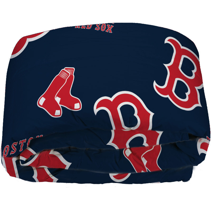 Boston Red Sox Official Mlb Twin Bed In Bag Set(D0102H941F7)