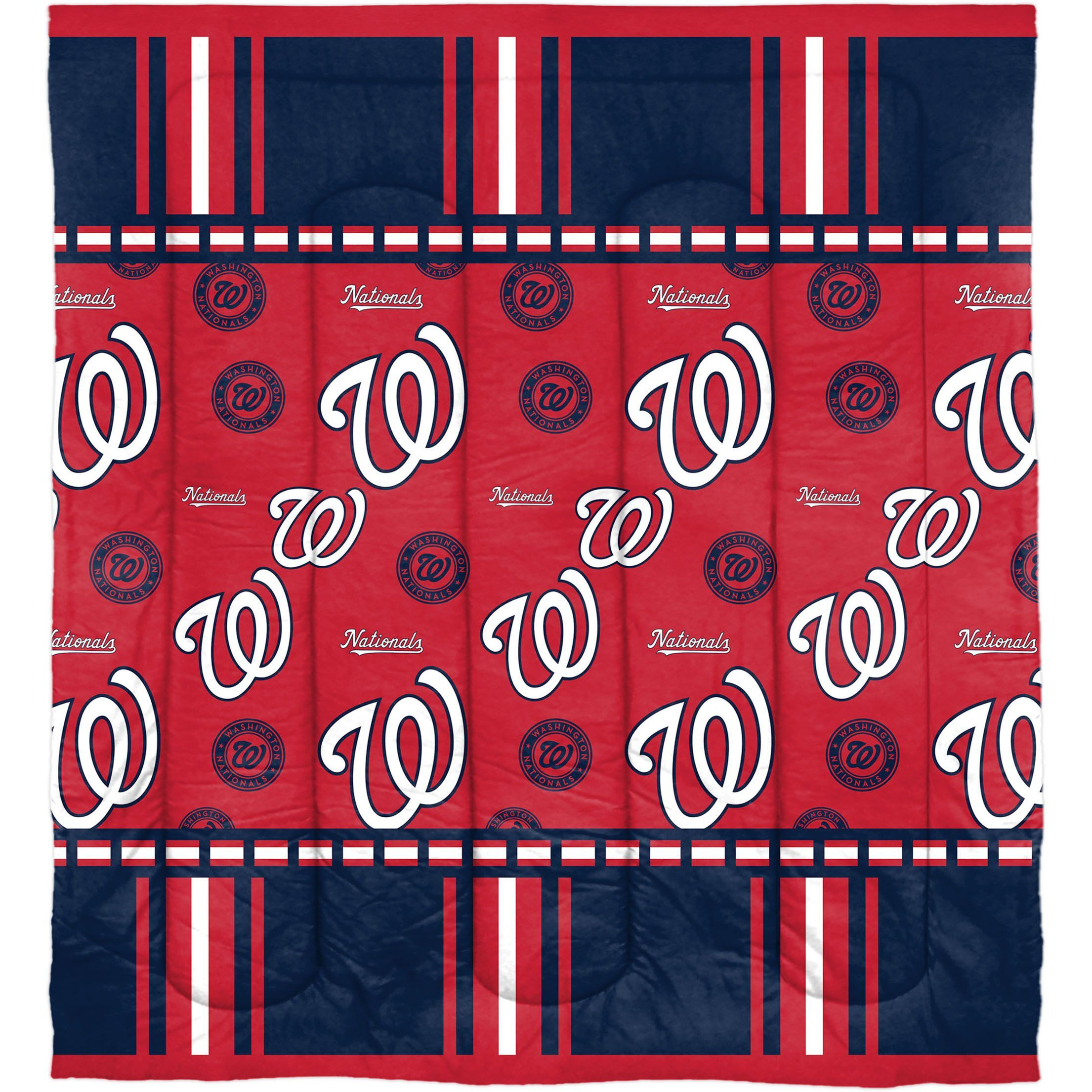 Washington Official Mlb Full Bed In Bag Set(D0102H941Wg)