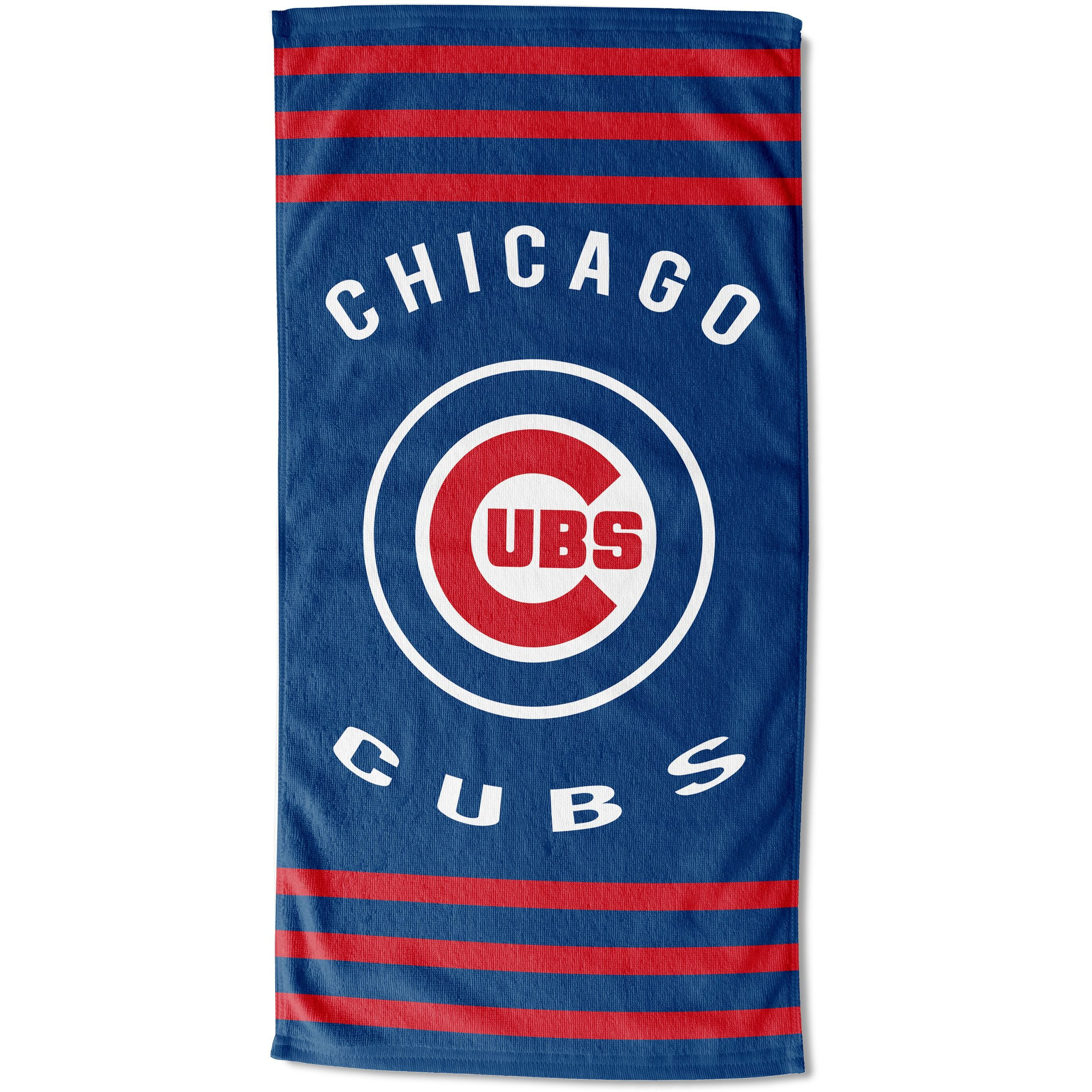Cubs Stripes Official Mlb Stripes Beach Towel 30 X 60(D0102H941Mv)