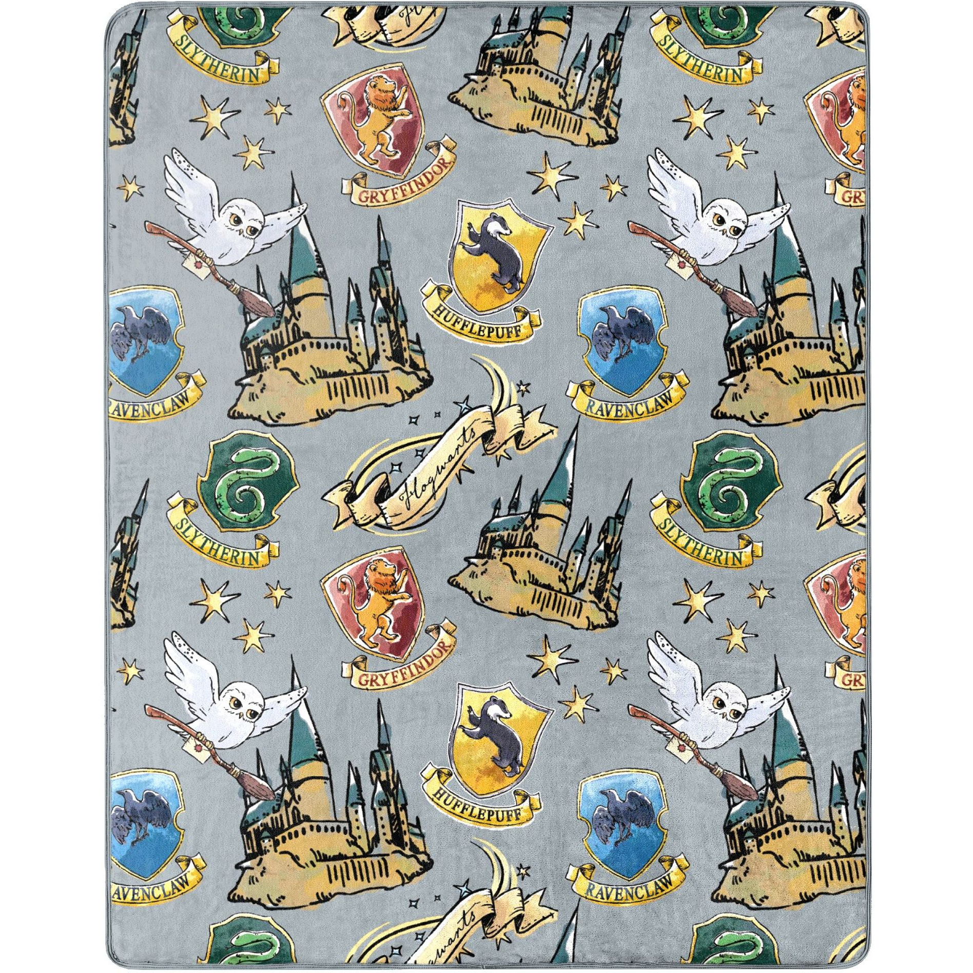 Harry Potter Hedwig Magic Character Hugger Pillow & Silk Touch Throw Set 40 X 50(D0102H94C6G)