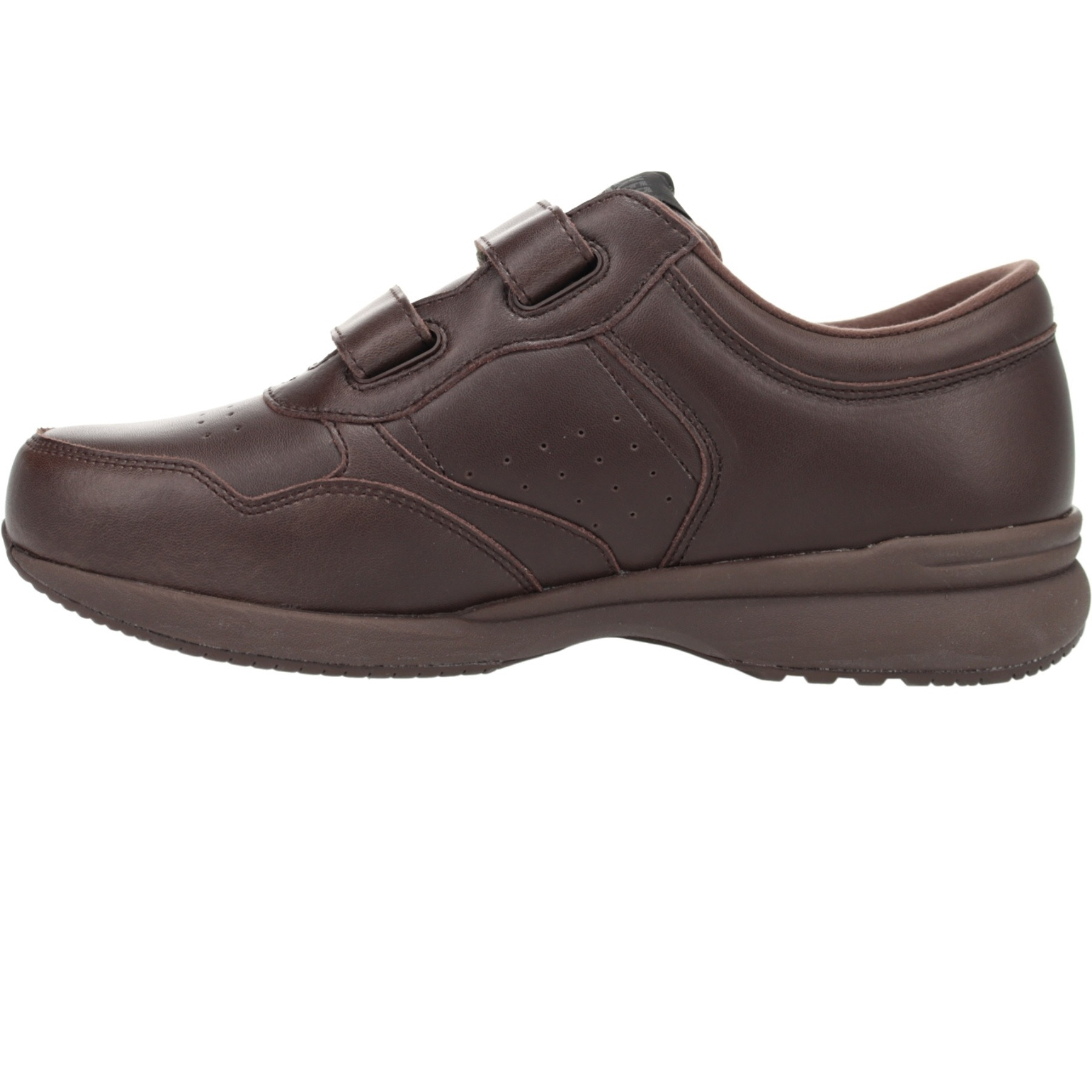 Propet Life Walker Strap Men's Sneakers - Brown, Size 10