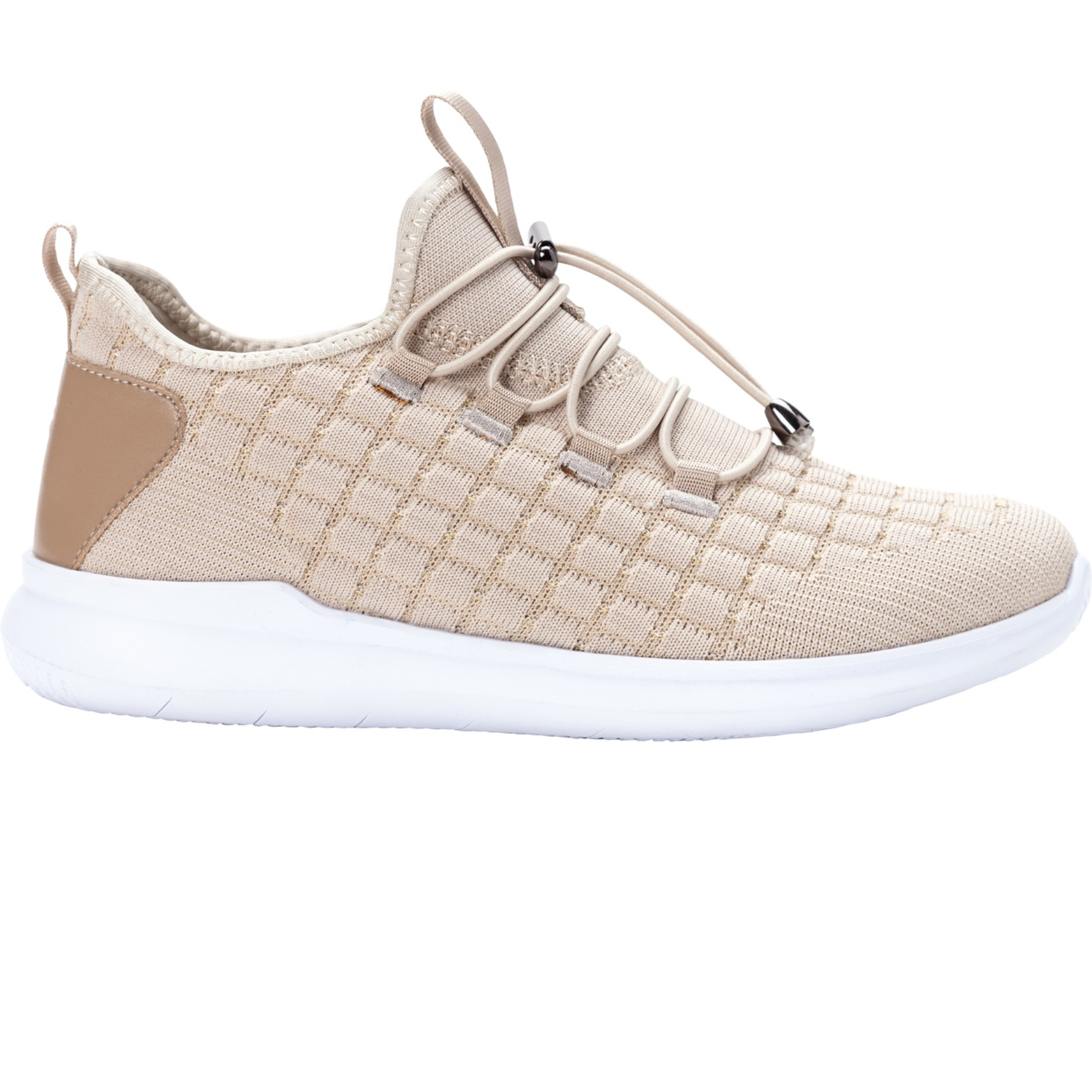 Propet Travelbound Women's Sneakers - Cream Metallic, Size 12