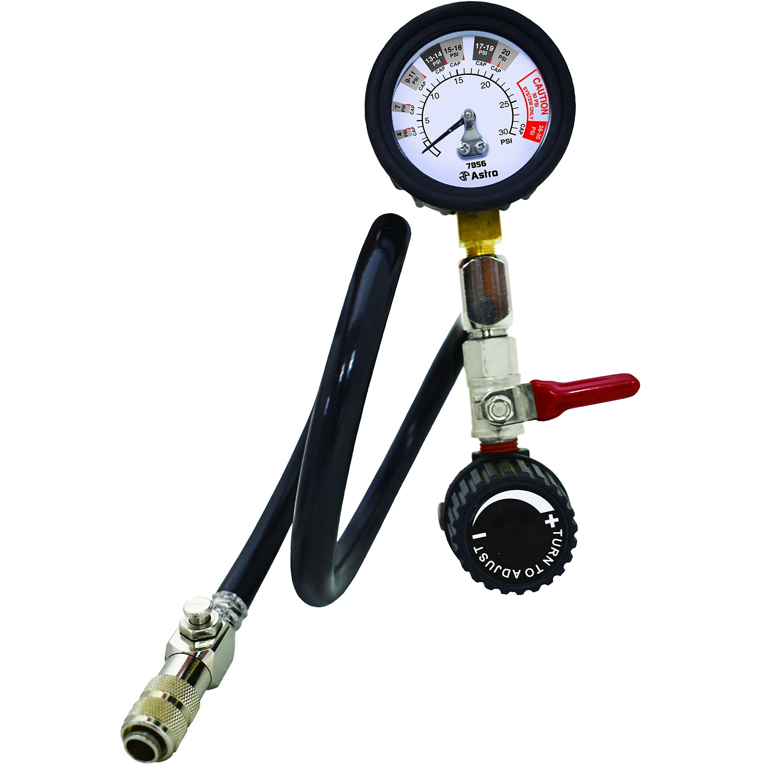 Universal Air Powered Cooling System Pressure Tester