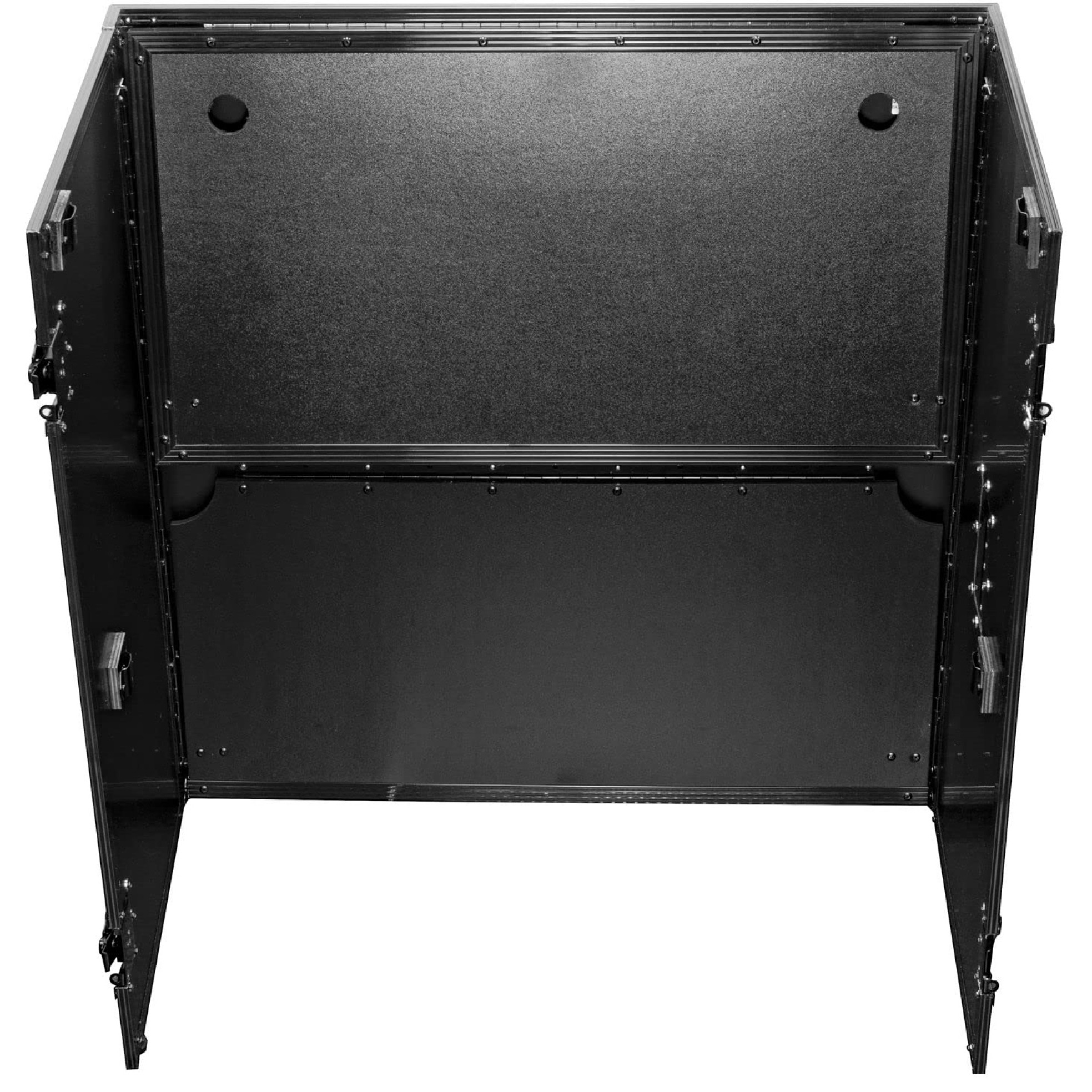 33"" Wide X 36"" Tall Black Two-Tier Dj Fold-Out Stand