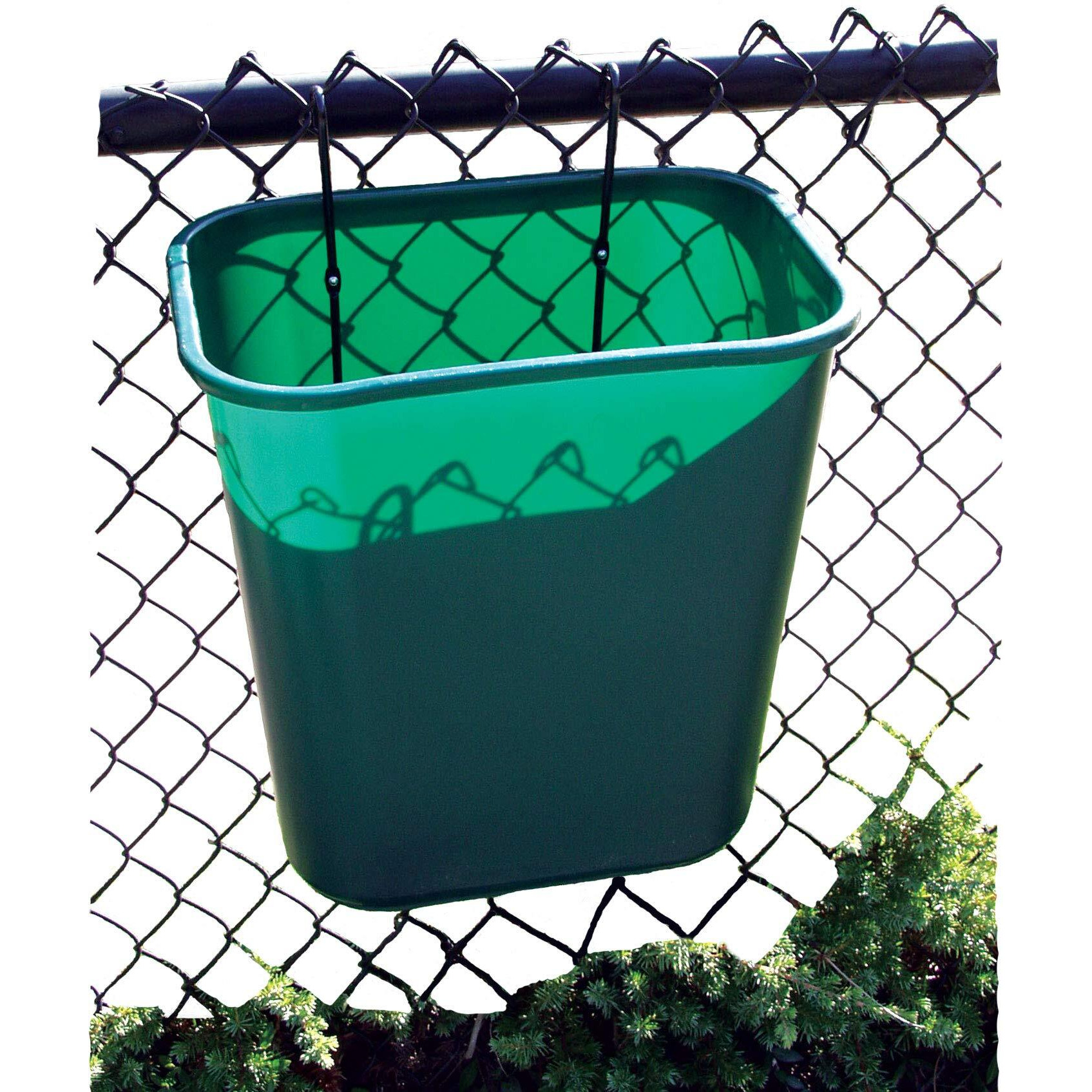 Tourna Tennis Court Trash Basket - Green