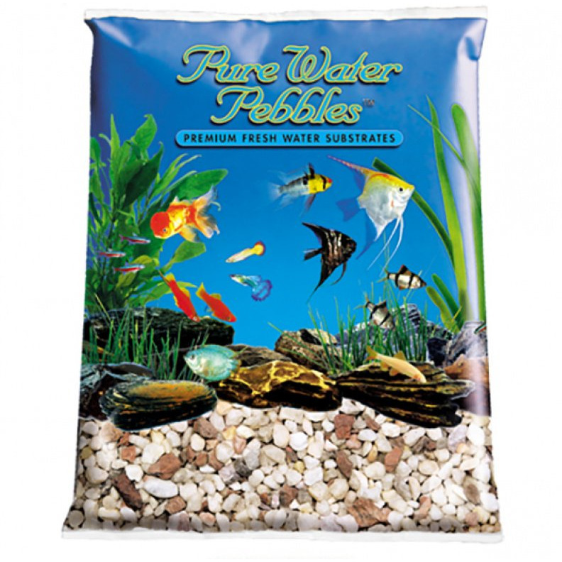 Pure Water Pebbles Aquarium Gravel Custom Blend