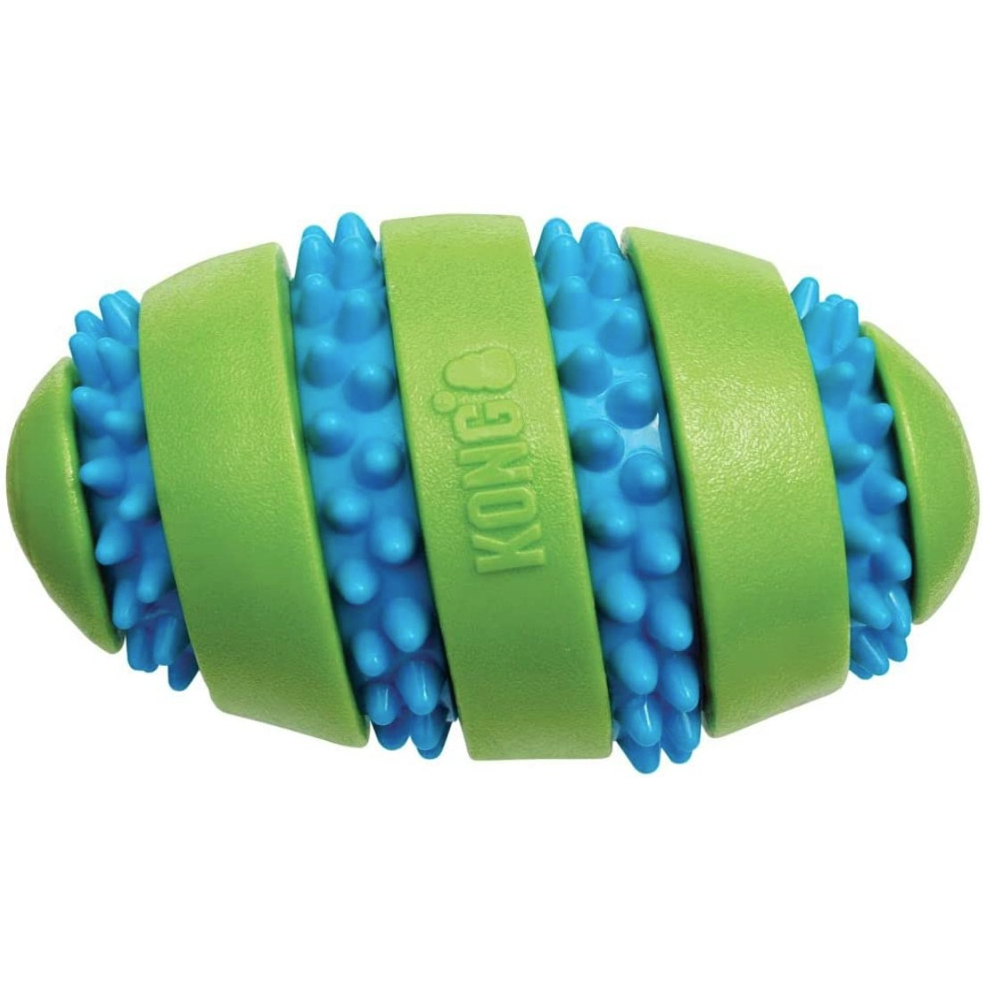 Kong Goomz Squeezz Football Squeaker Dog Toy