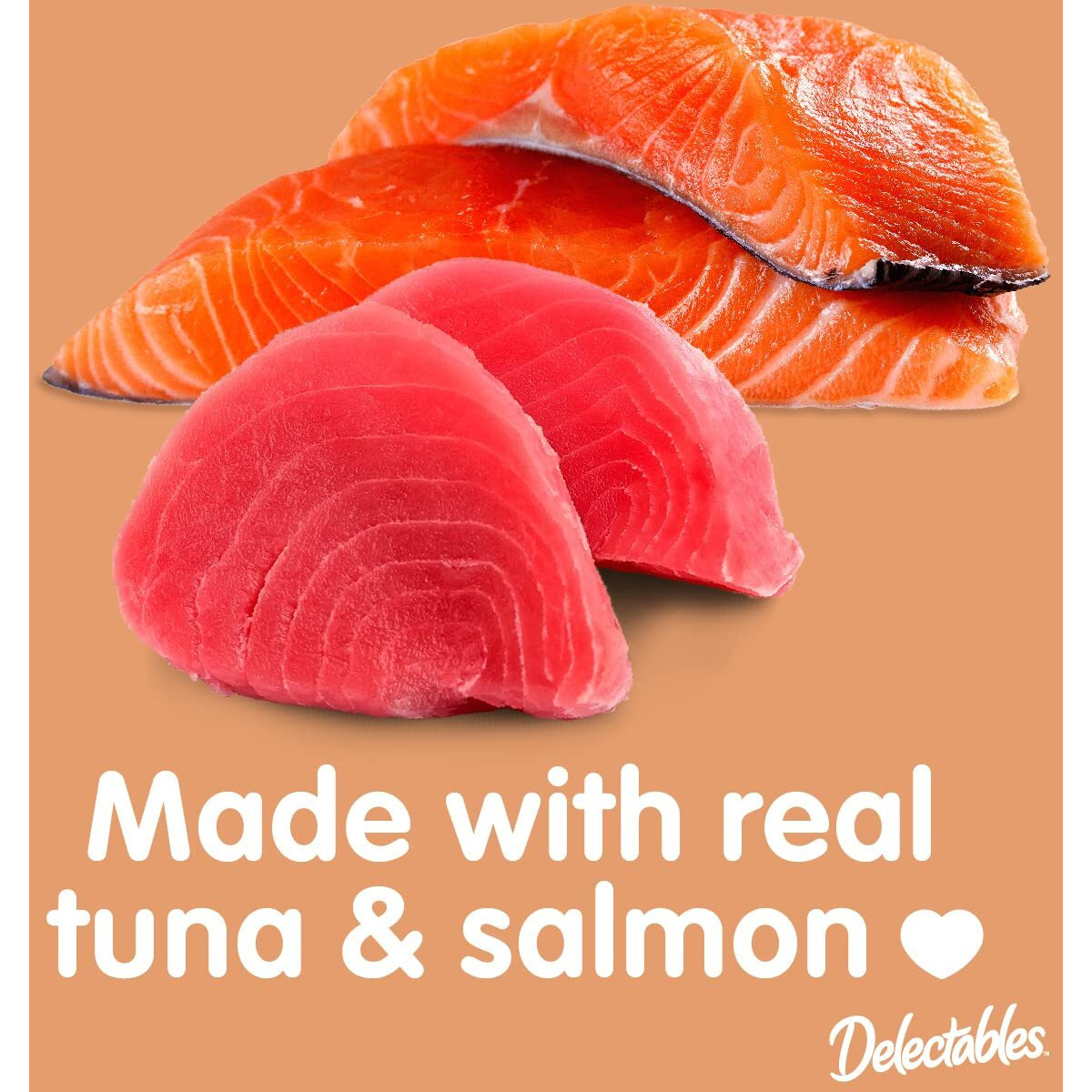 Hartz Delectables Savory Broths Tuna & Salmon Lickable Wet Cat Treats, 12 Count