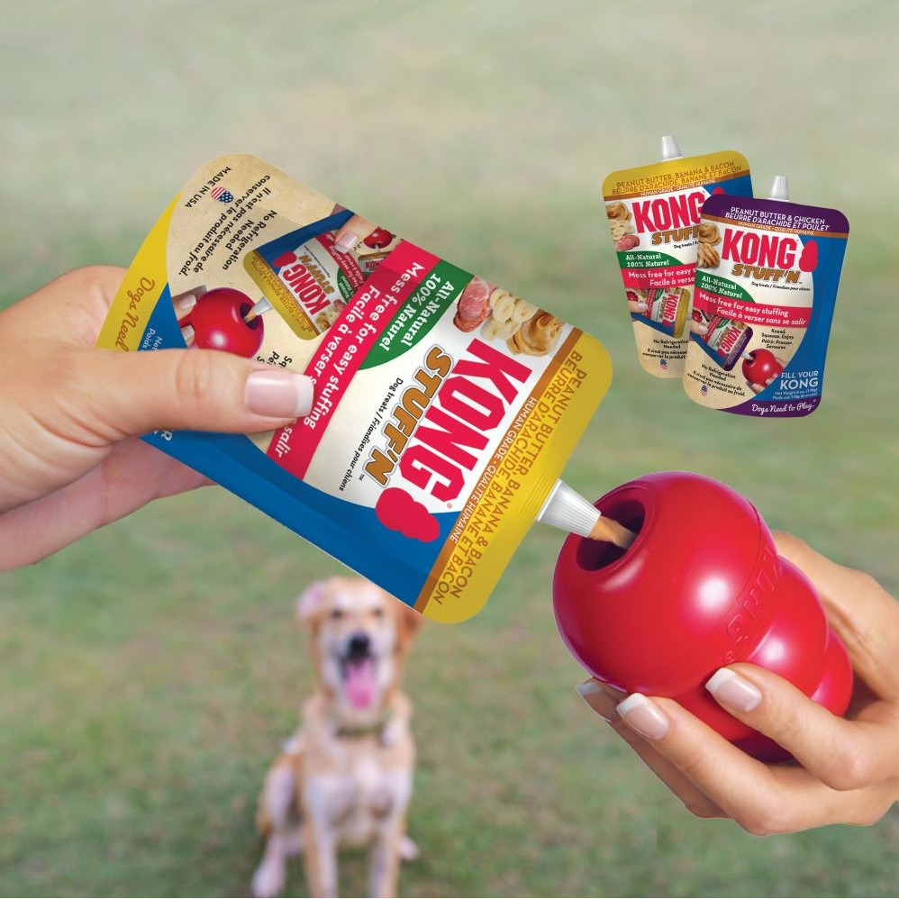 Kong Stuff'N All Natural Peanut Butter, Banana And Bacon For Dogs