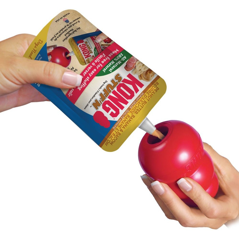 Kong Stuff'N All Natural Peanut Butter, Banana And Bacon For Dogs
