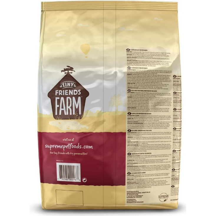 Supreme Pet Foods Tiny Friends Farm Russel Rabbit Tasty Nuggets
