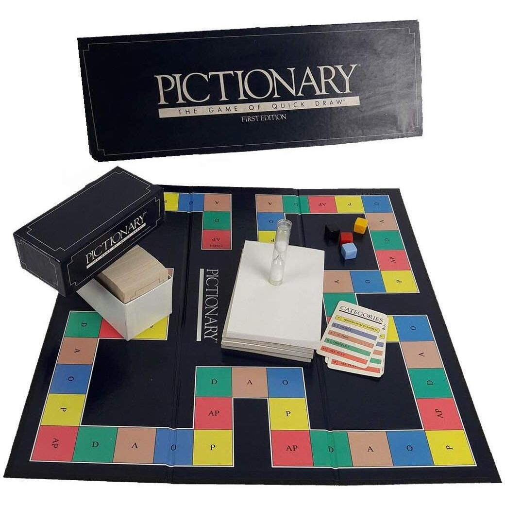 Pictionary The Game Of Quick Draw (First Edition)