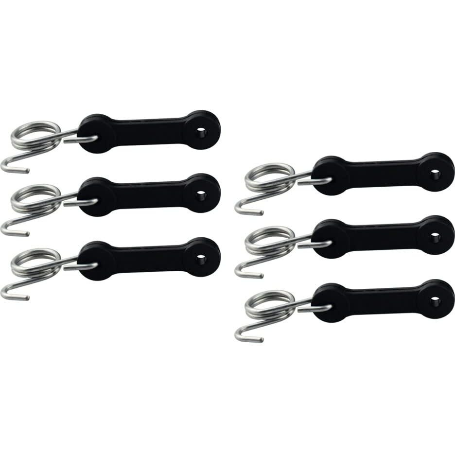 Kintle 532160793 Bagger Latch Straps With Hook (6 Sets Of) - Compatible With Mtd/Craftsman/Husqvarna/Oregon/Poulan Lawn Tractors, Replaces 532160793 160793 42-555 For 42"" & 46"" Decks