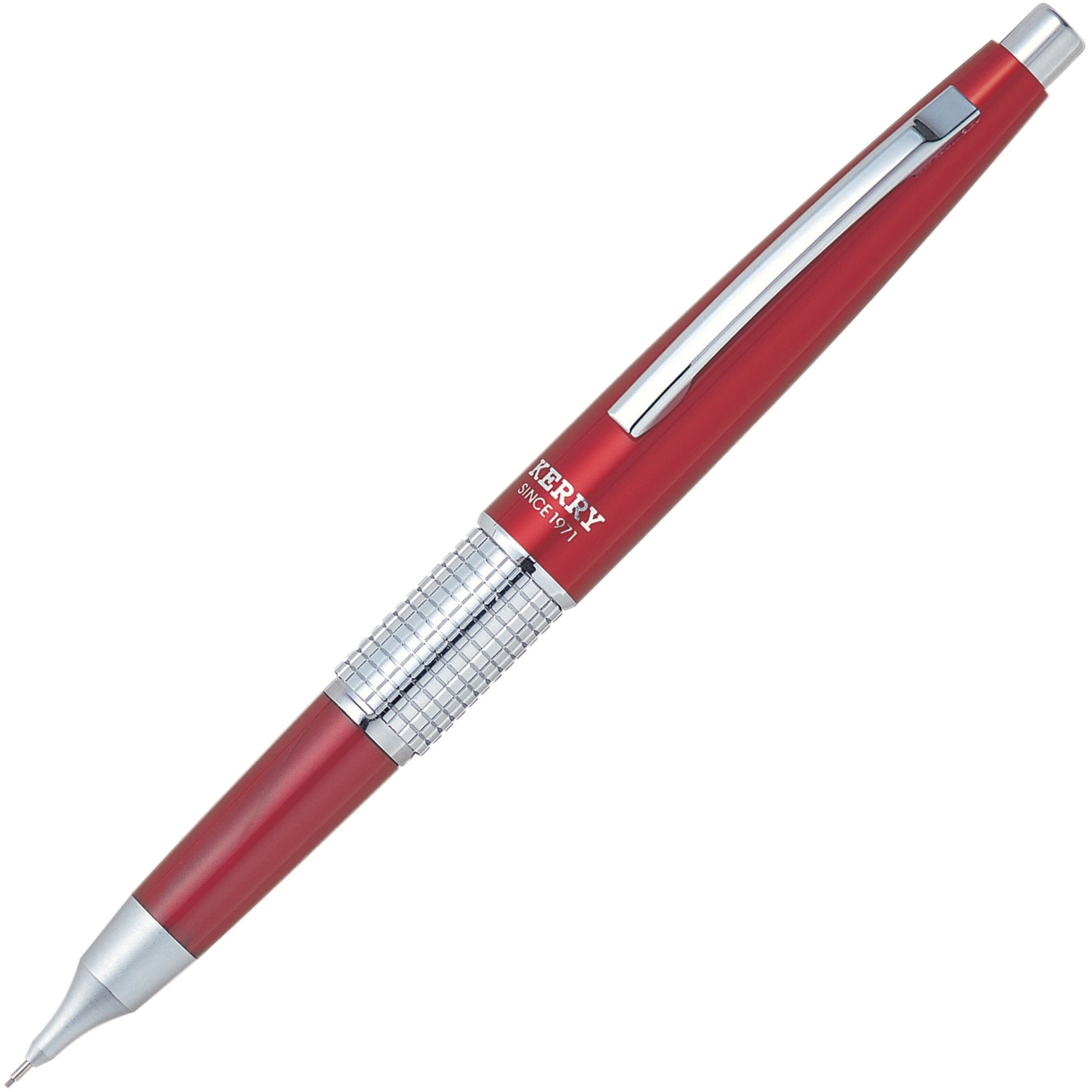 Pentel Sharp Kerry Mechanical Pencil 0.5 Mm Red Color