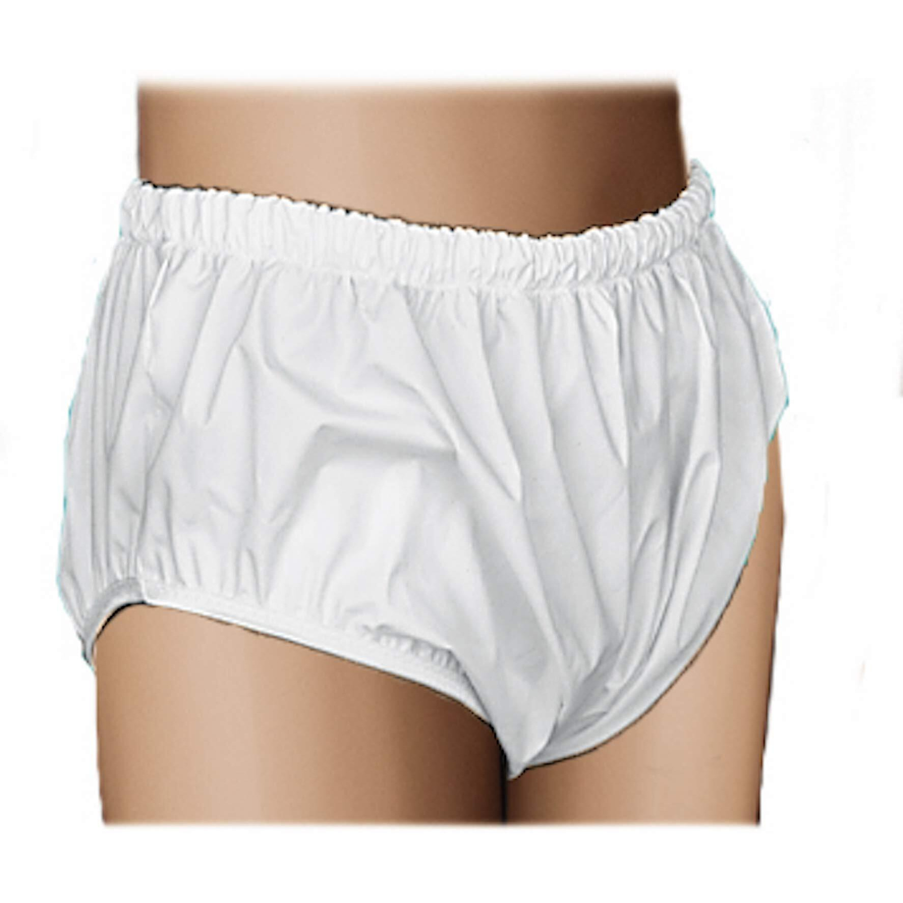 Essential Medical Supply's Quik-Sorb Pull On Reusable Vinyl Incontinent Pants - Medium Size, Perfect Cover For Adult Incontinence, Durable And Comfortable Vinyl Pants For Adults