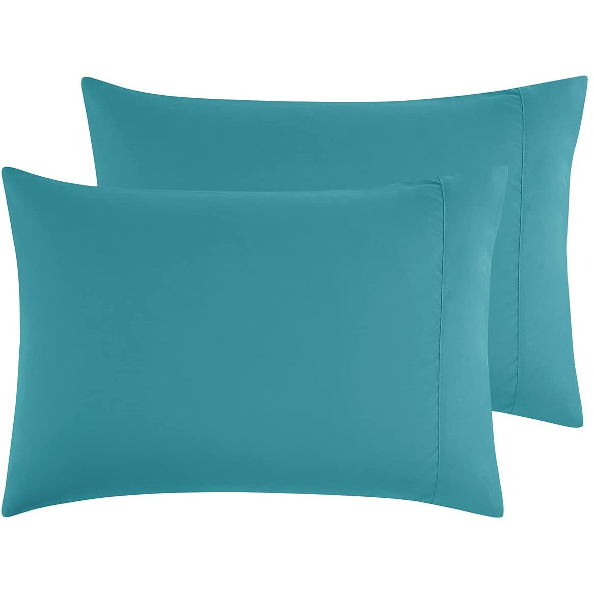 Empyrean Bedding Pillow Case - Pillow Cases Standard Size - Soft Microfiber Pillowcases - Ultra Cooling Queen Pillow Cases - Stain & Fade Resistant Teal Pillow Cases Set Of 2-20X30