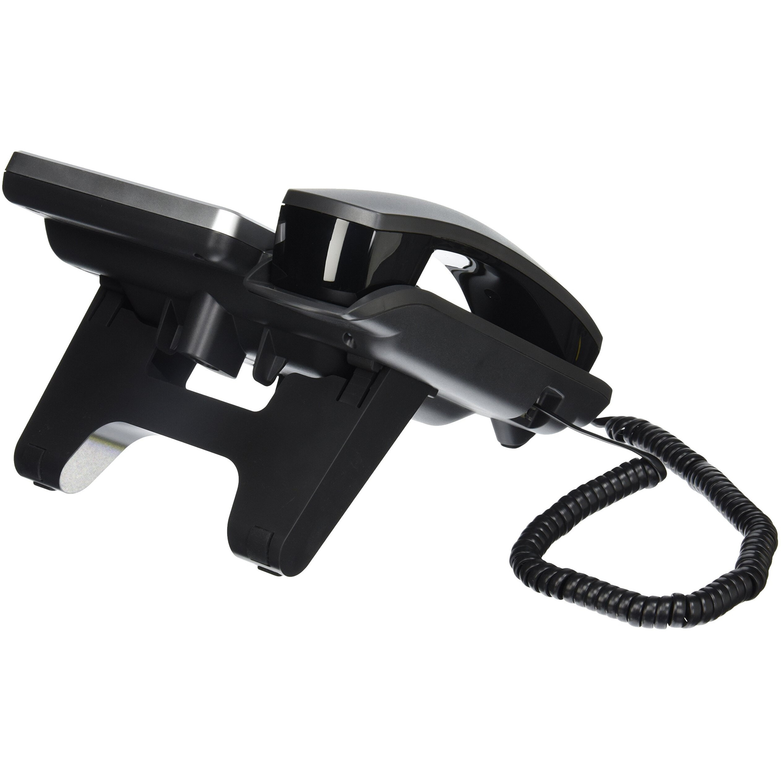 At&T Ml17939 2-Line Corded Telephone With Digital Answering System And Caller Id/Call Waiting, Black/Silver